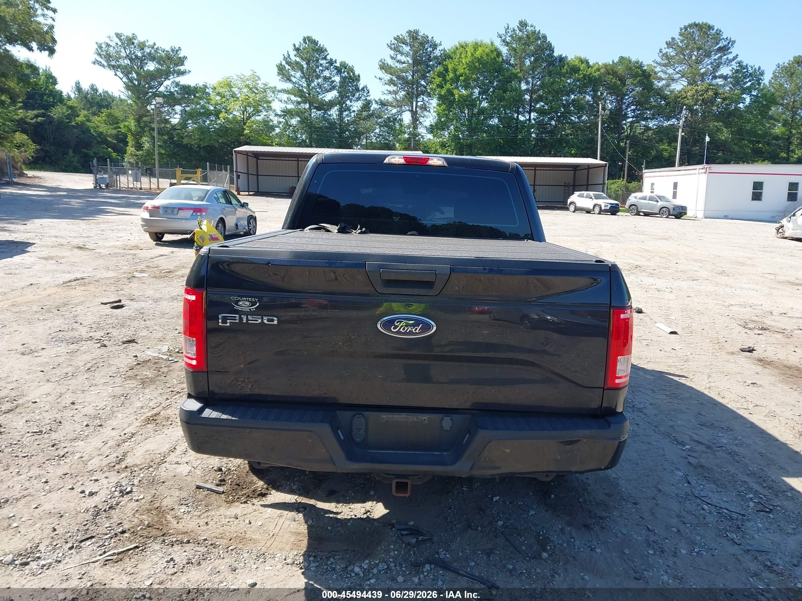 2015 Ford F-150 Xl Black vin: 1FTEW1CP6FFD00764