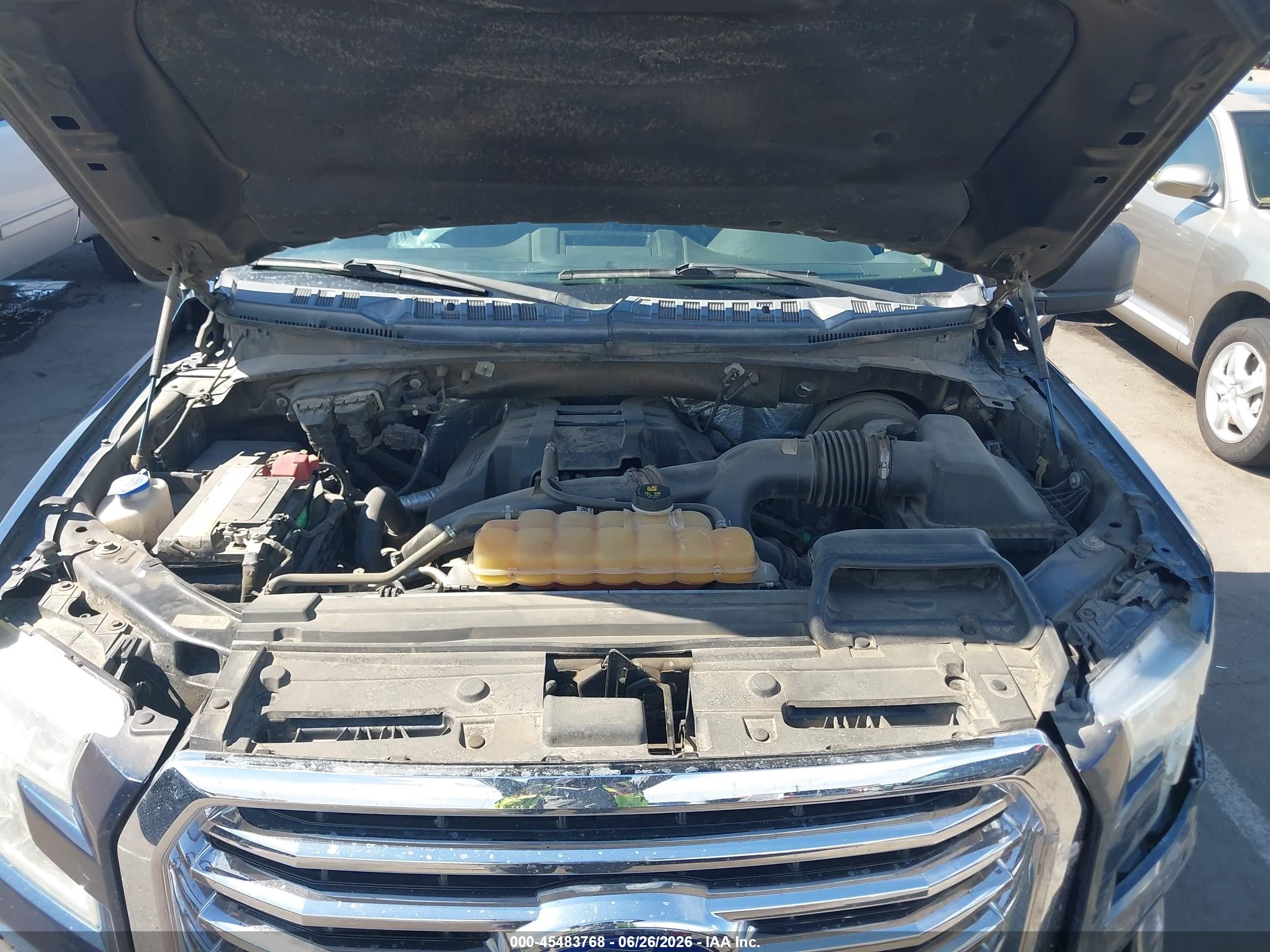 2015 Ford F-150 Lariat/xl/xlt Blue vin: 1FTEW1CP6FKE76589