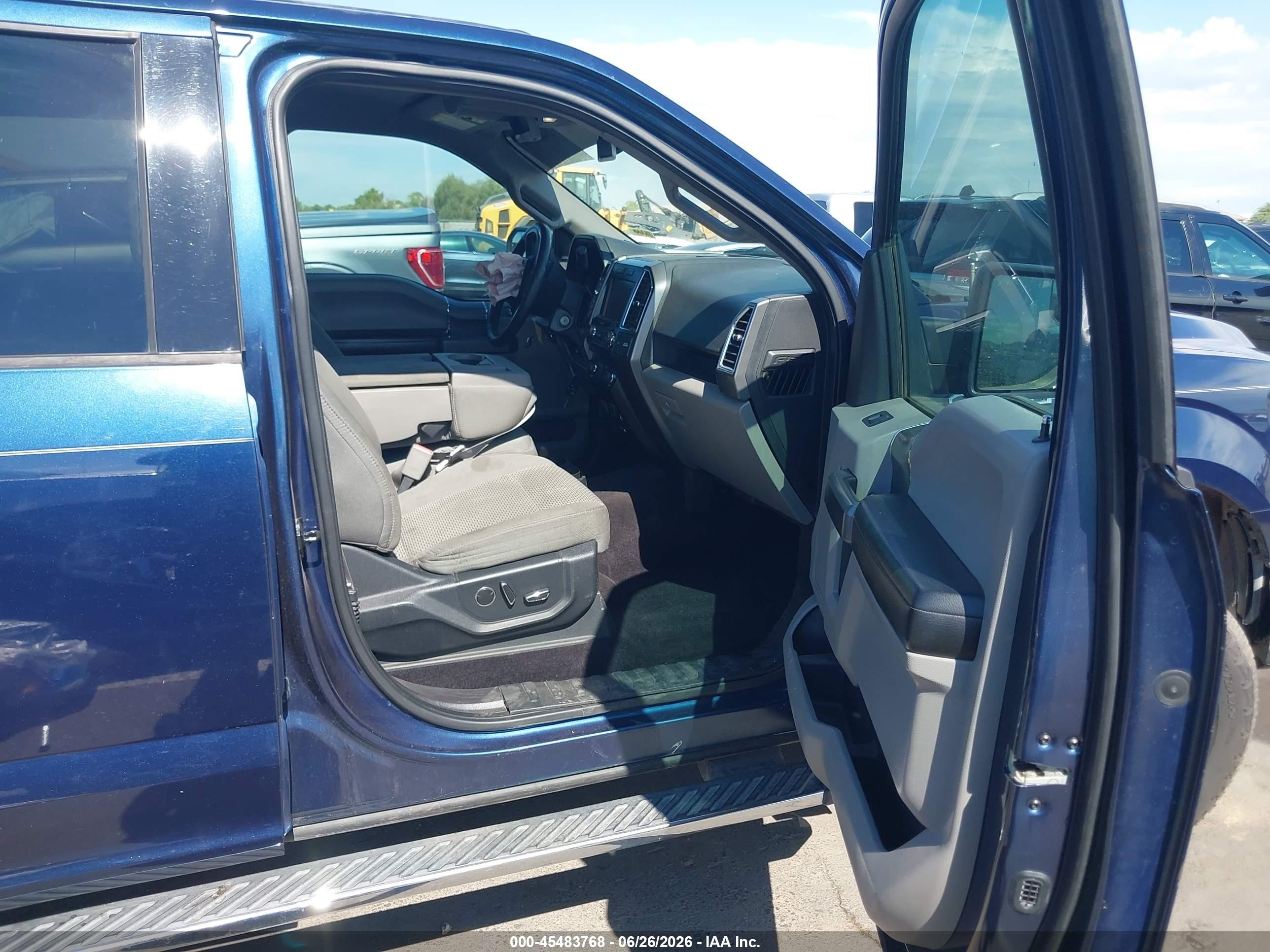 2015 Ford F-150 Lariat/xl/xlt Blue vin: 1FTEW1CP6FKE76589