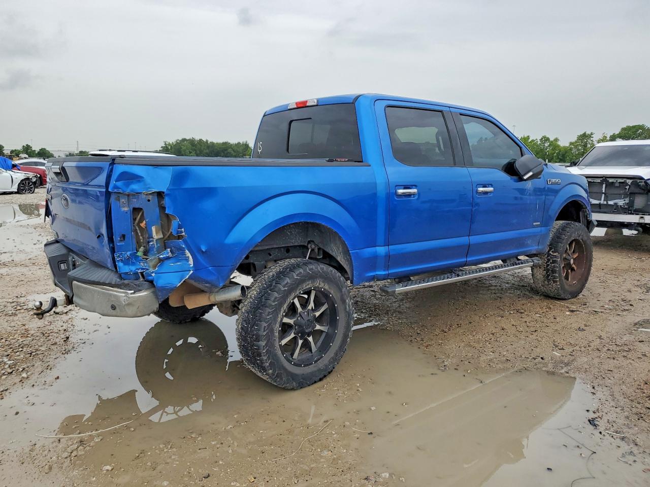 2015 Ford F150 Supercrew Синий vin: 1FTEW1CP6FKF03368