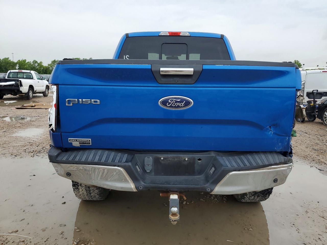 2015 Ford F150 Supercrew Синий vin: 1FTEW1CP6FKF03368