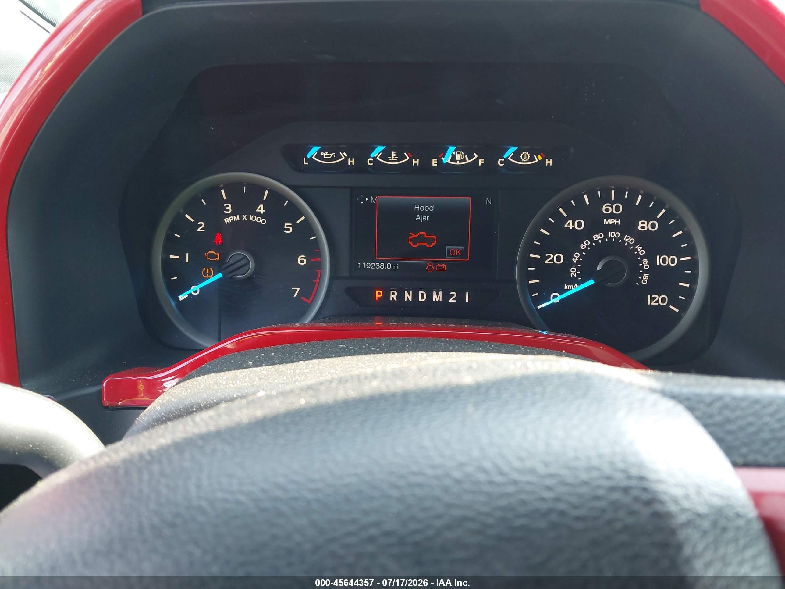2016 Ford F-150 Xlt Red vin: 1FTEW1CP6GFA75490