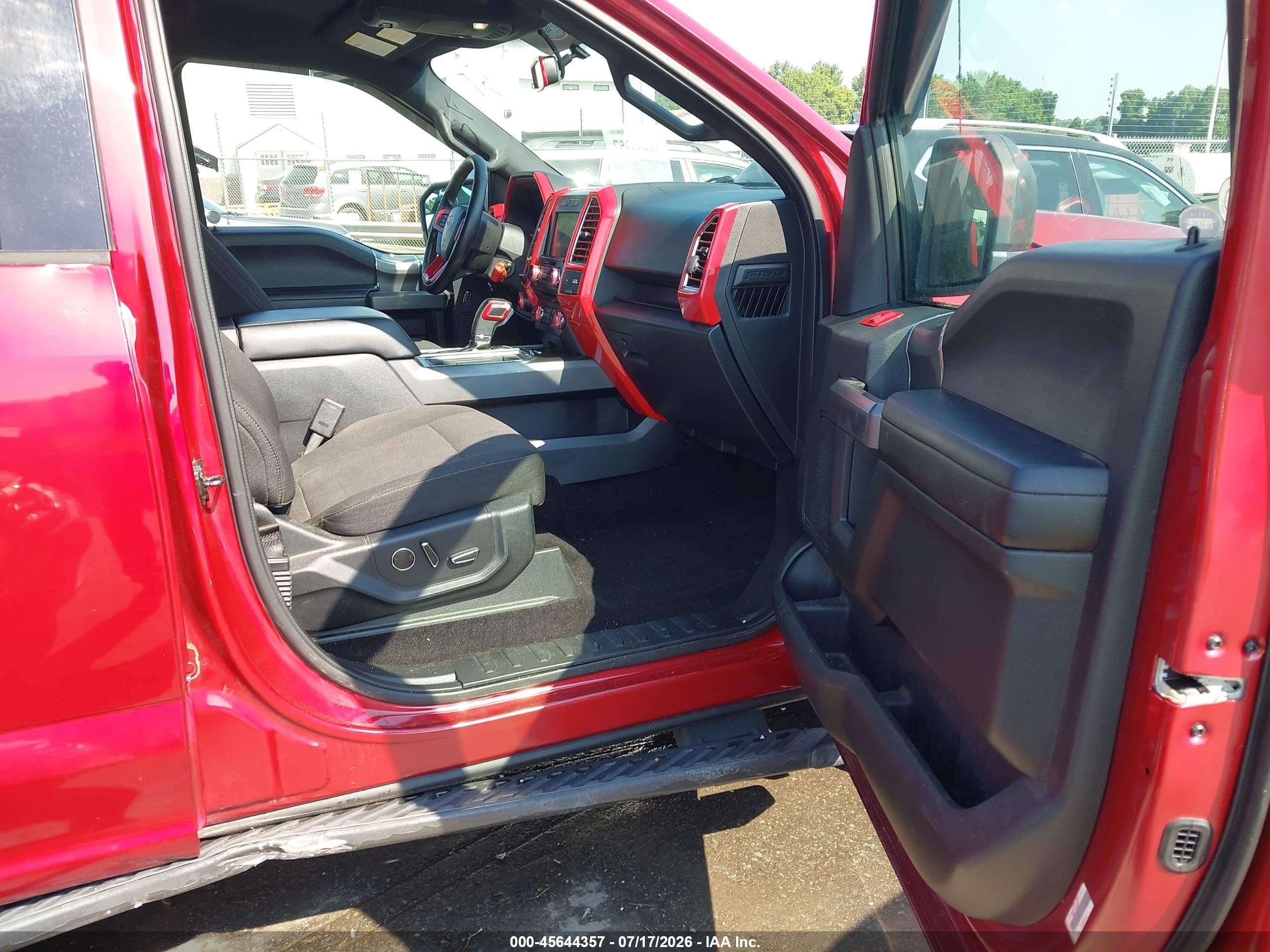 2016 Ford F-150 Xlt Red vin: 1FTEW1CP6GFA75490