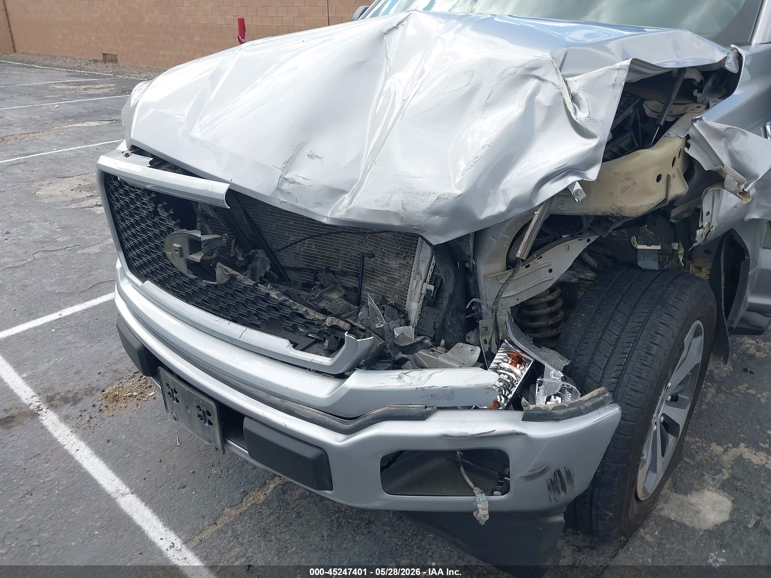 2020 Ford F-150 Xl Silver vin: 1FTEW1CP6LKE25038