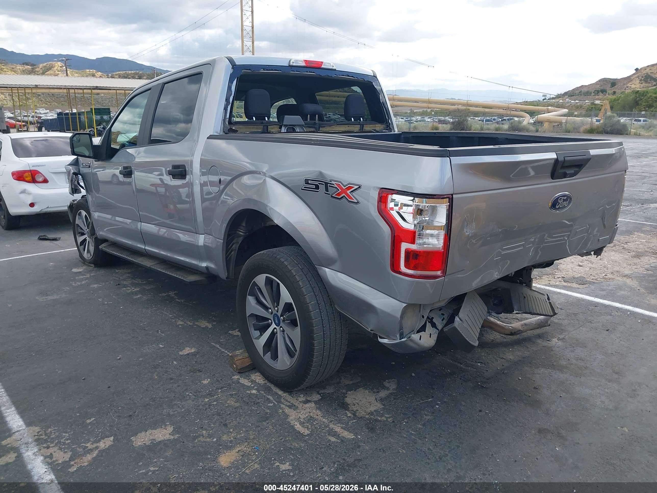 2020 Ford F-150 Xl Silver vin: 1FTEW1CP6LKE25038