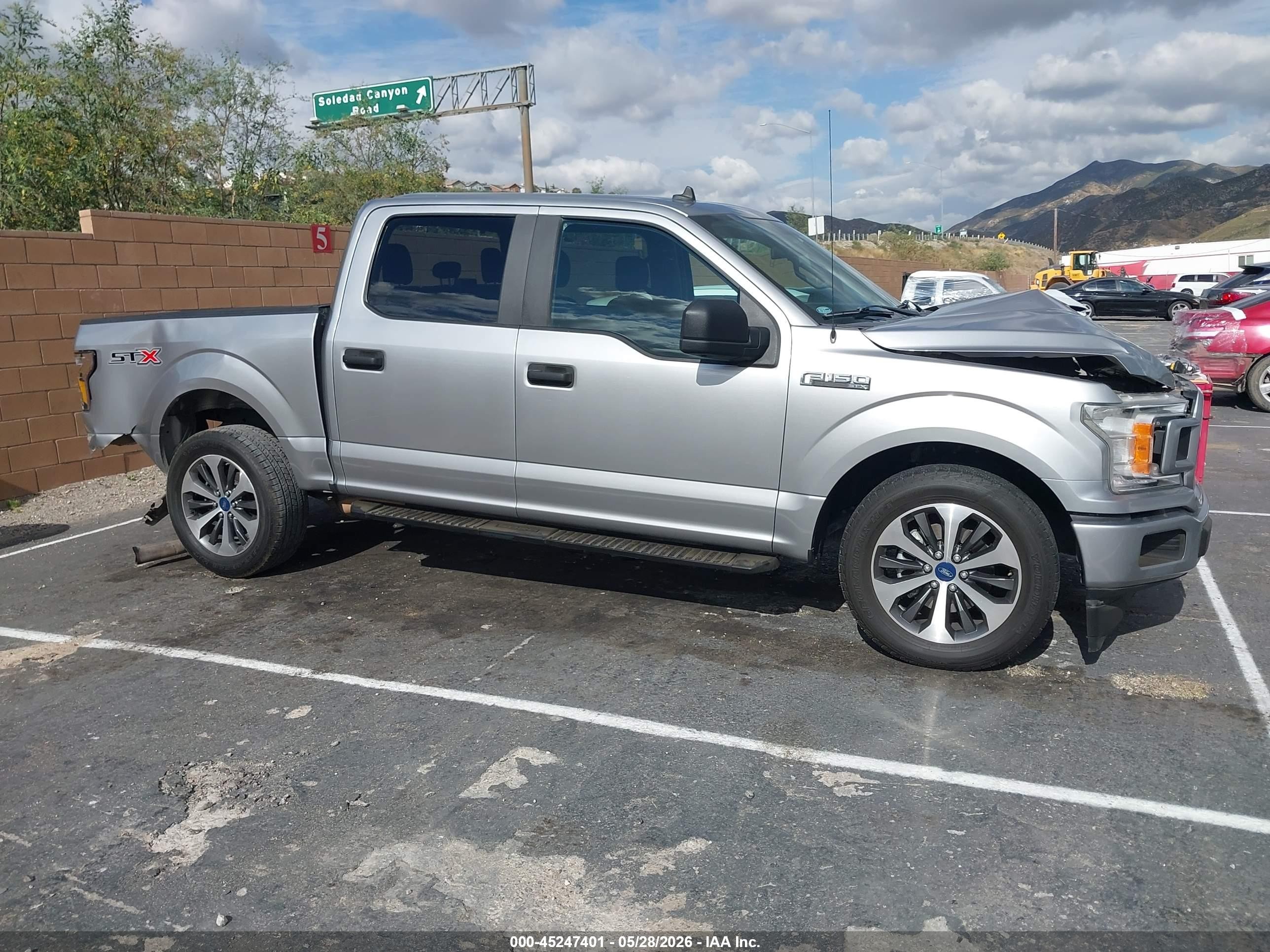 2020 Ford F-150 Xl Silver vin: 1FTEW1CP6LKE25038
