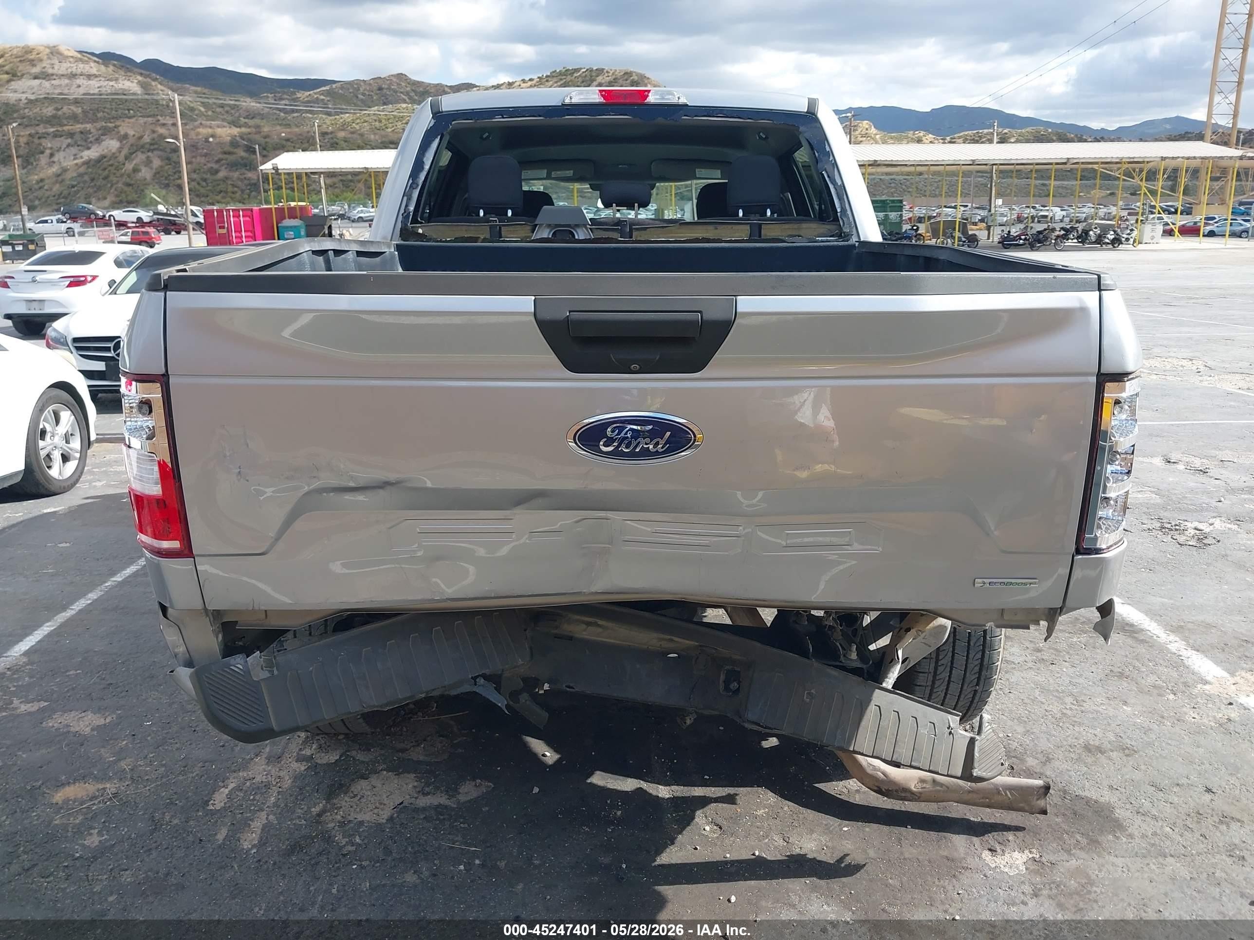2020 Ford F-150 Xl Silver vin: 1FTEW1CP6LKE25038