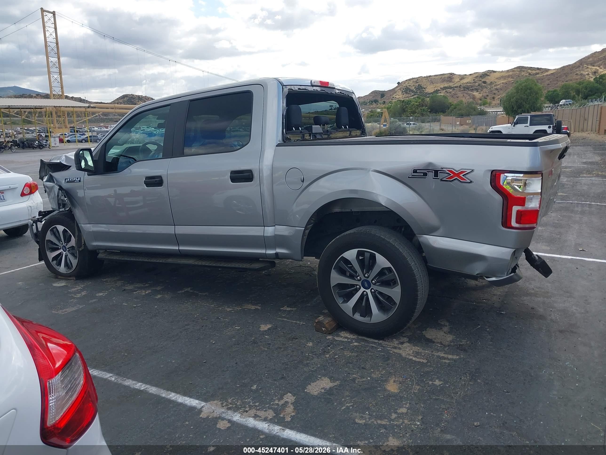 2020 Ford F-150 Xl Silver vin: 1FTEW1CP6LKE25038