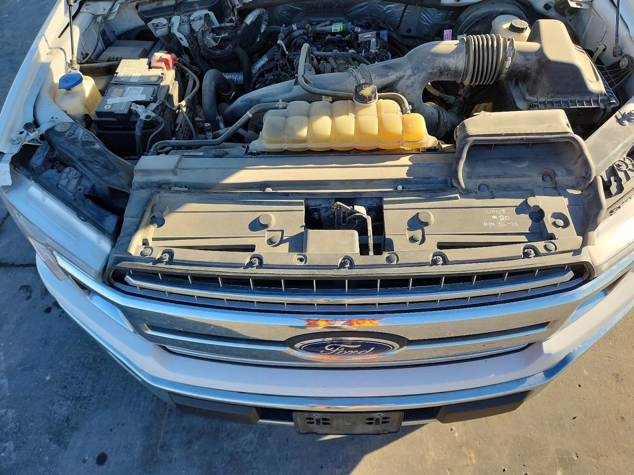 2020 Ford F150 Supercrew White vin: 1FTEW1CP6LKF46071