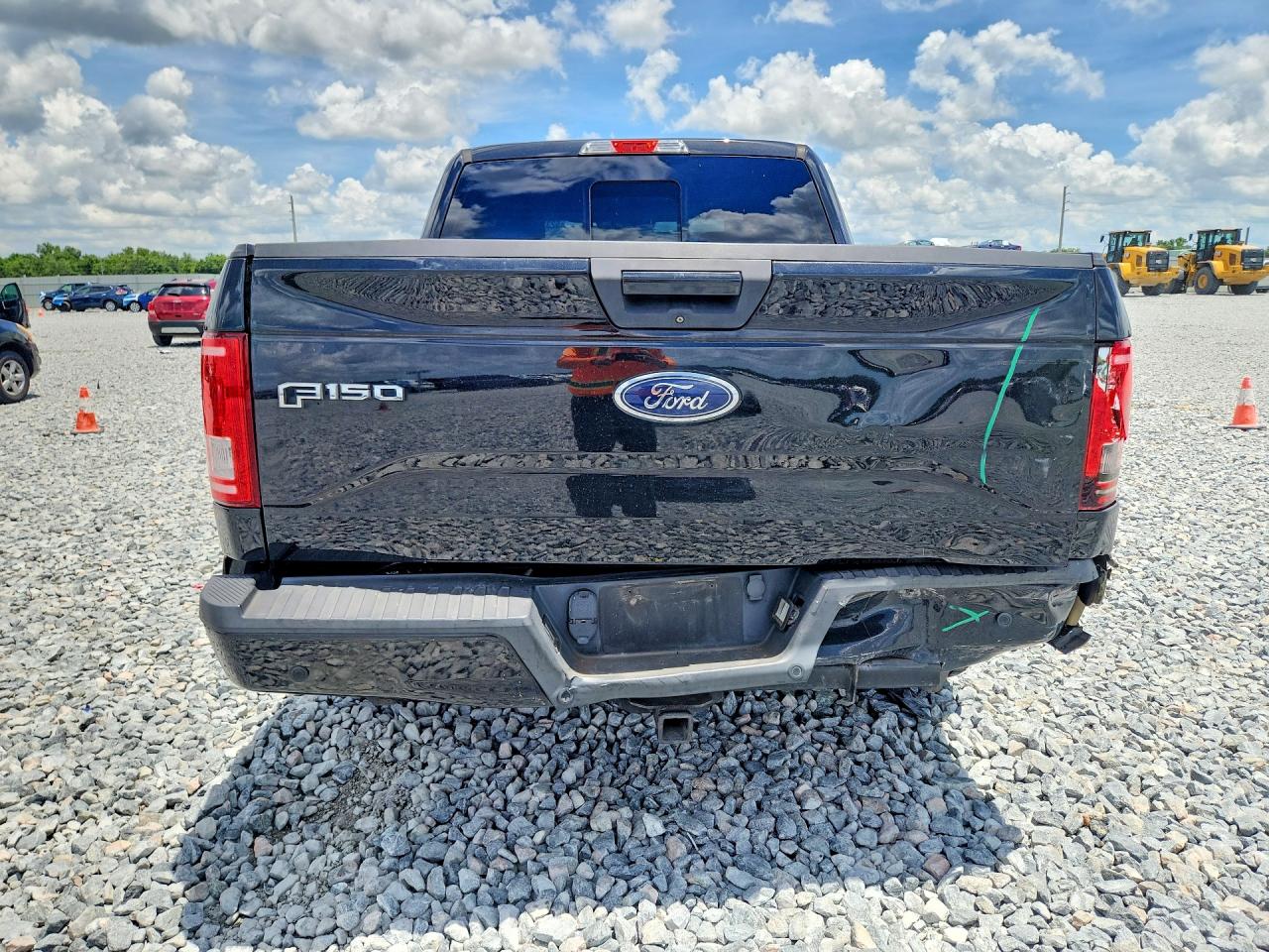 2015 Ford F150 Supercrew Black vin: 1FTEW1CP7FFA02045
