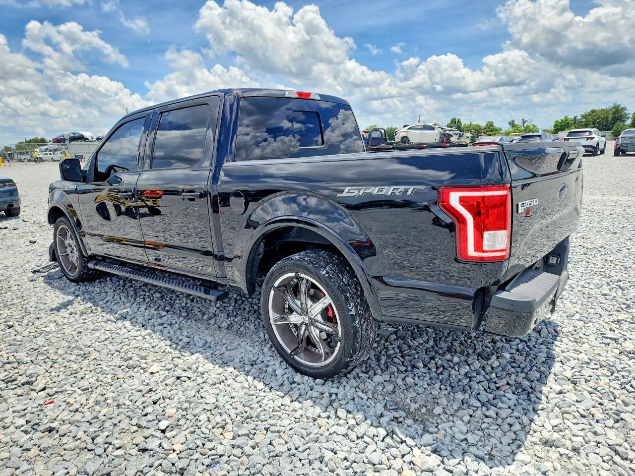 2015 Ford F150 Supercrew Black vin: 1FTEW1CP7FFA02045