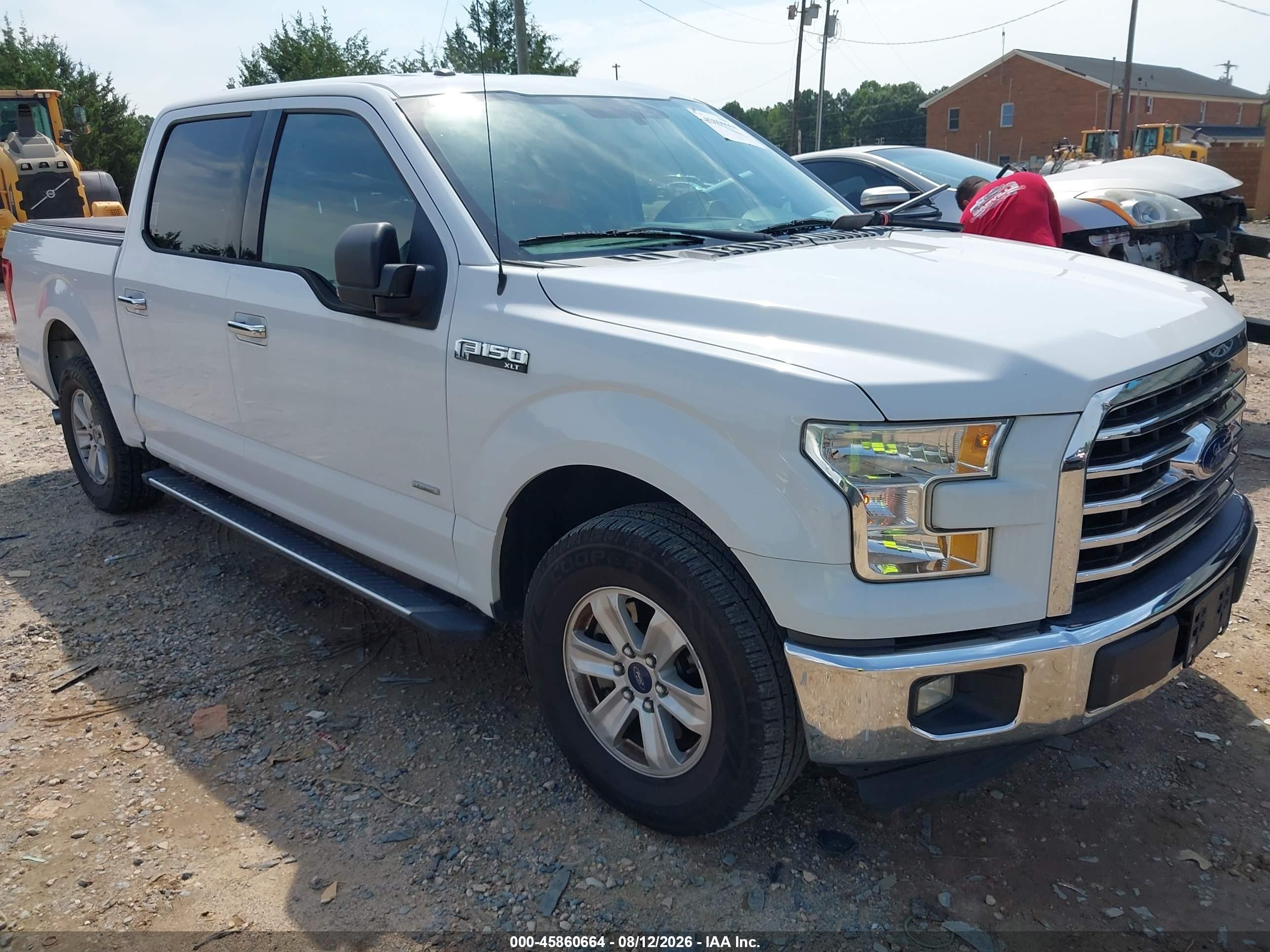 2015 Ford F-150 Xlt Белый vin: 1FTEW1CP7FFB87214