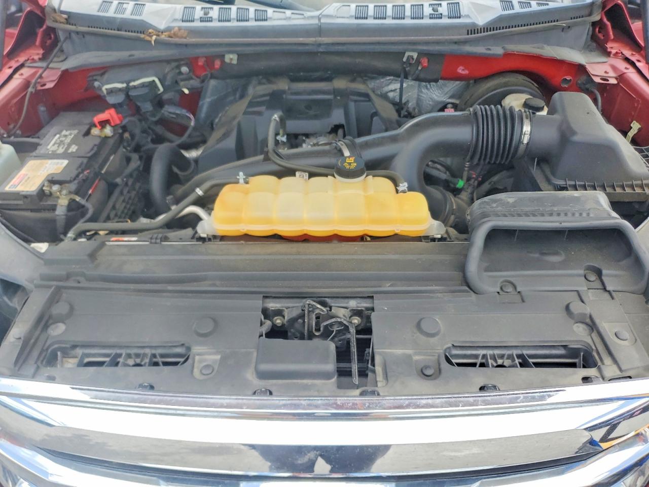 2015 Ford F150 Supercrew Red vin: 1FTEW1CP7FFC30515