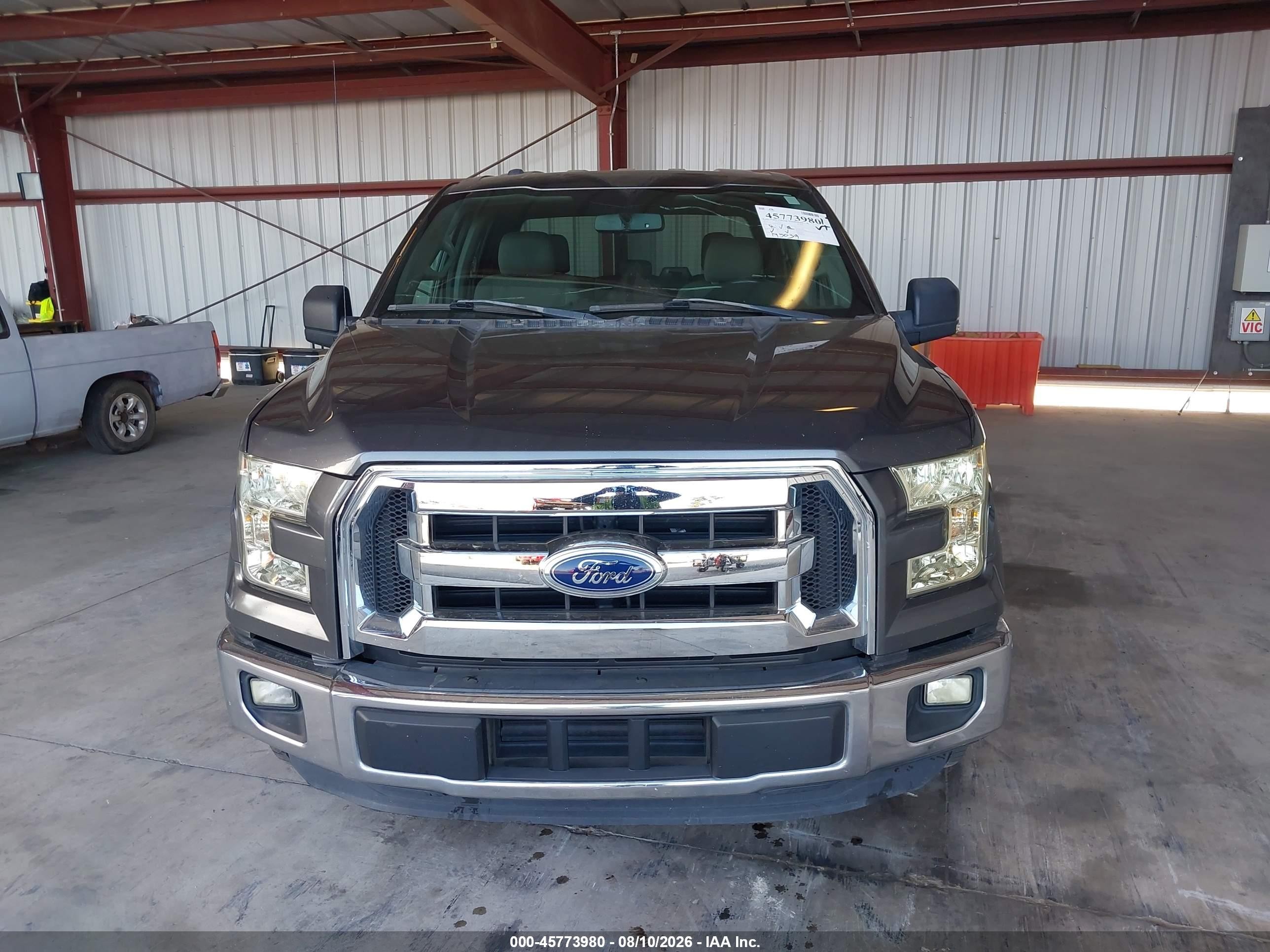 2015 Ford F-150 Xlt Gray vin: 1FTEW1CP7FKD69051