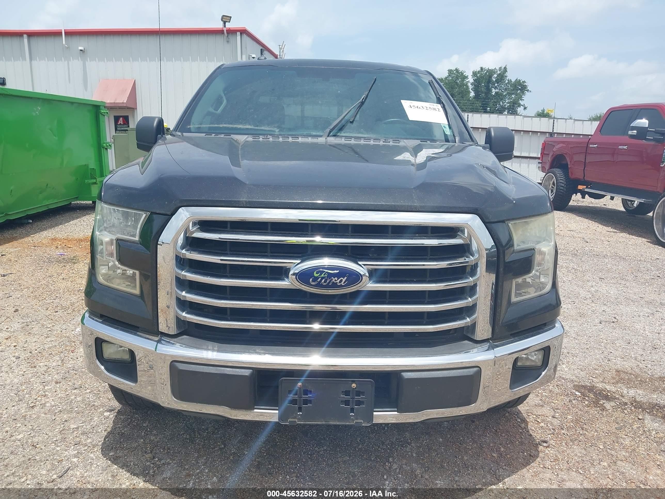 2015 Ford F-150 Xlt Black vin: 1FTEW1CP7FKE67982