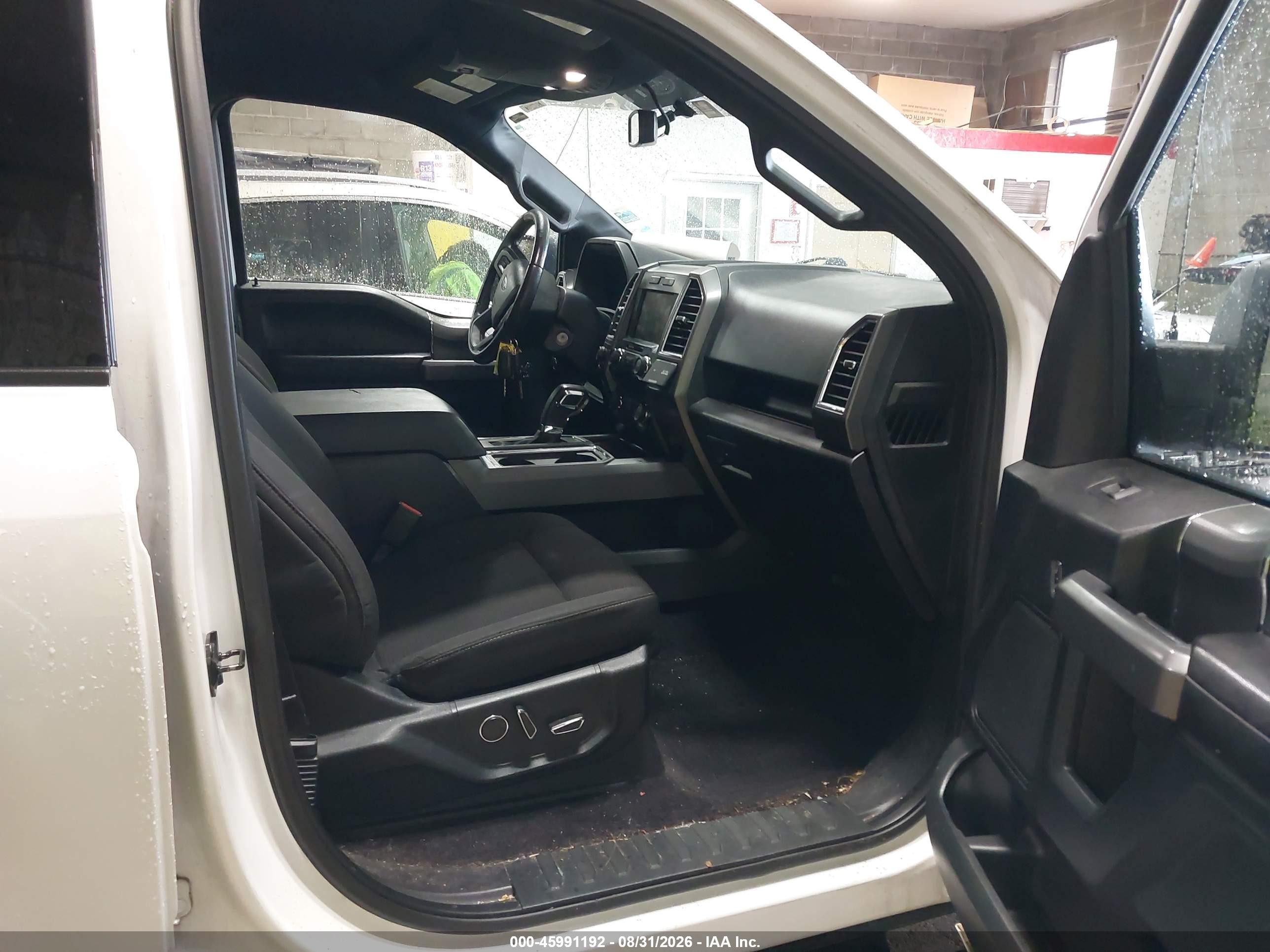 2015 Ford F150 Supercrew White vin: 1FTEW1CP7FKE75774