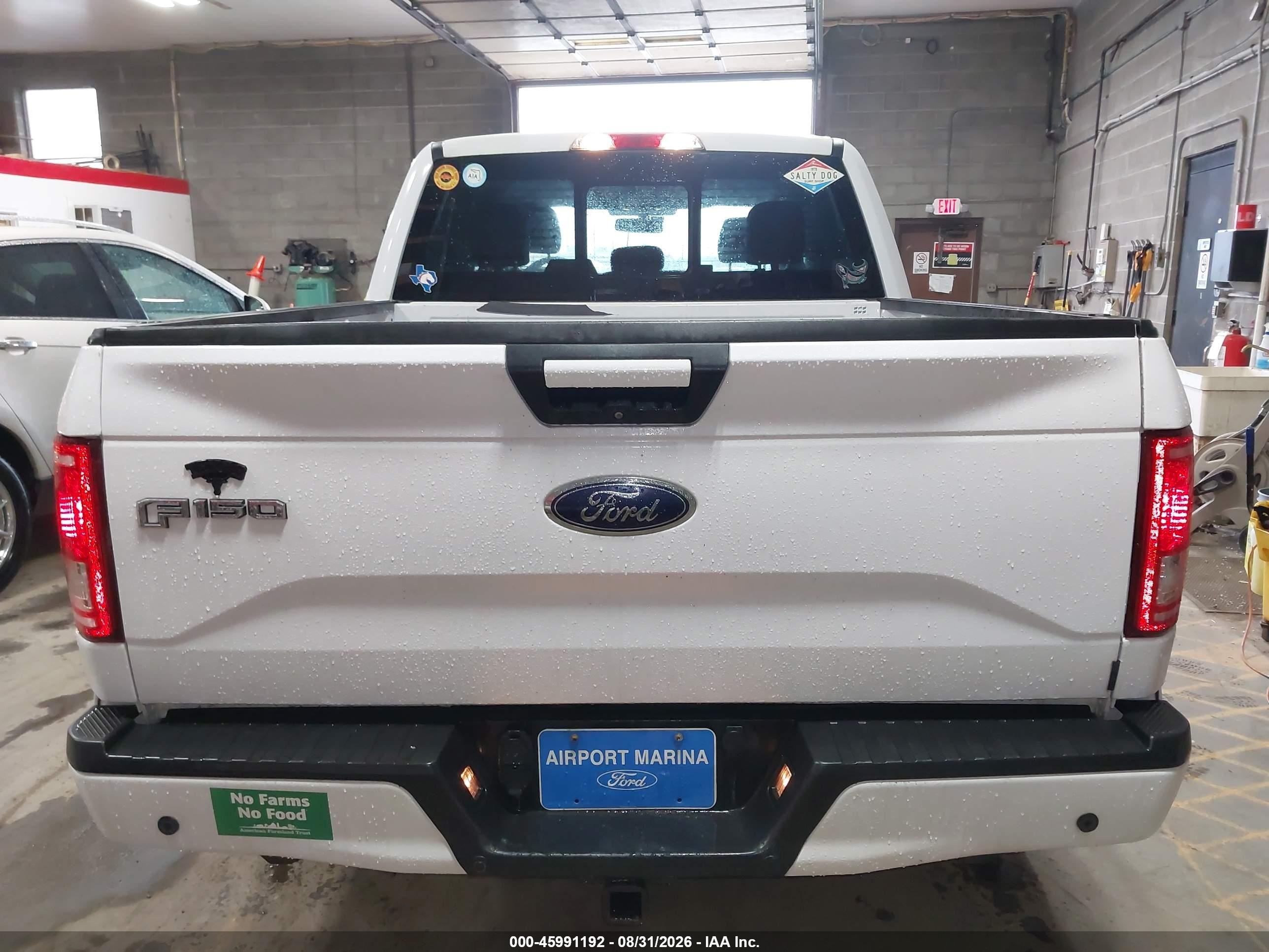 2015 Ford F150 Supercrew White vin: 1FTEW1CP7FKE75774