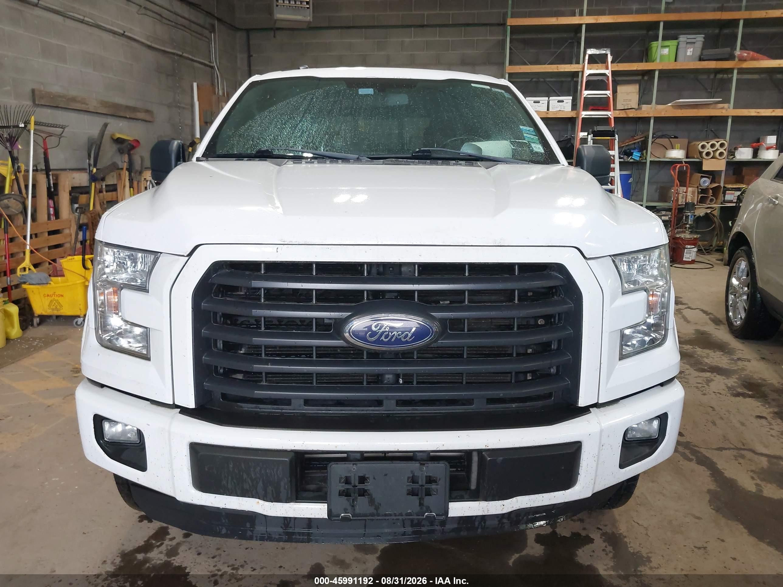 2015 Ford F150 Supercrew White vin: 1FTEW1CP7FKE75774