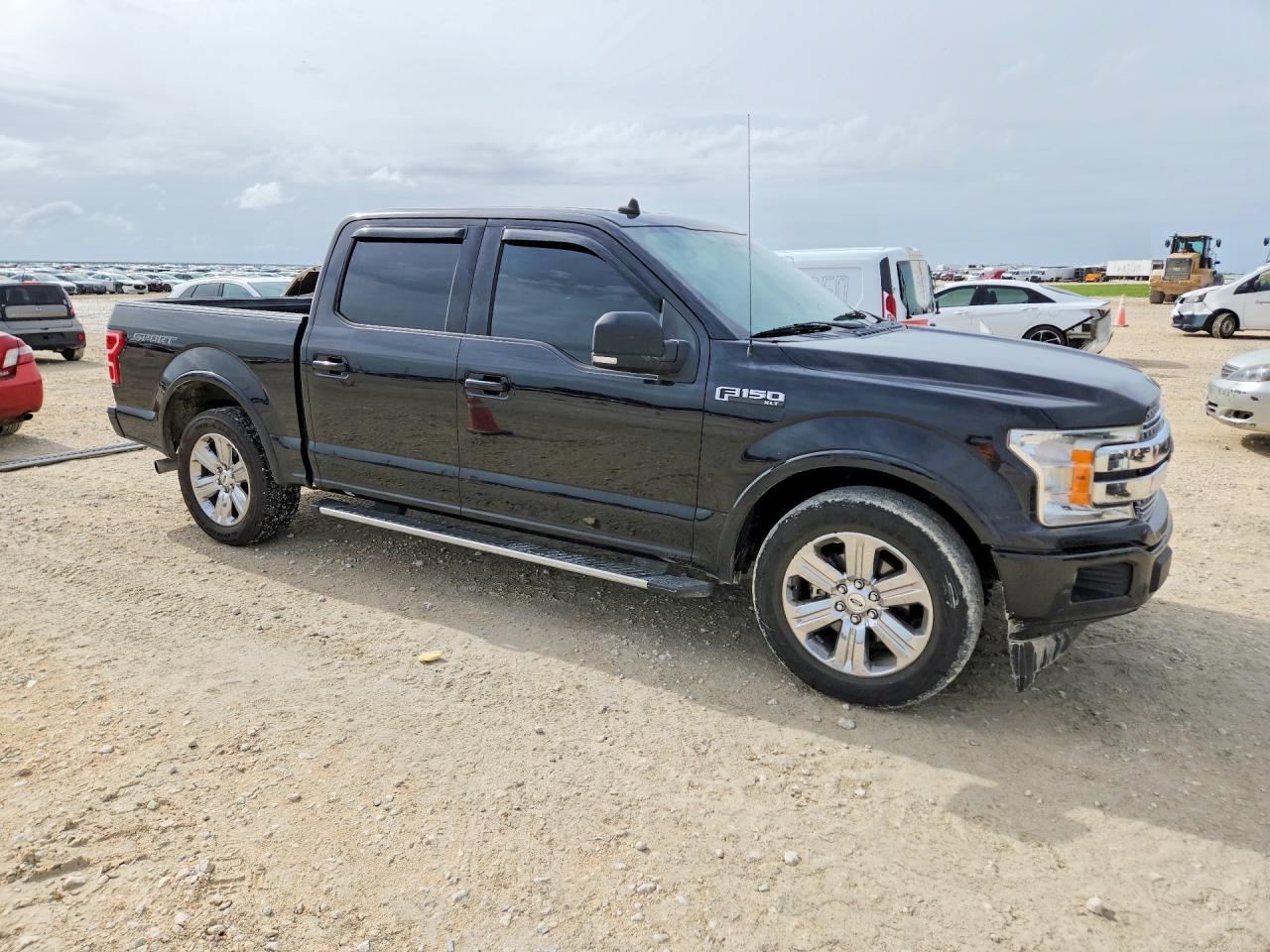 2019 Ford F150 Supercrew Черный vin: 1FTEW1CP7KFB33177