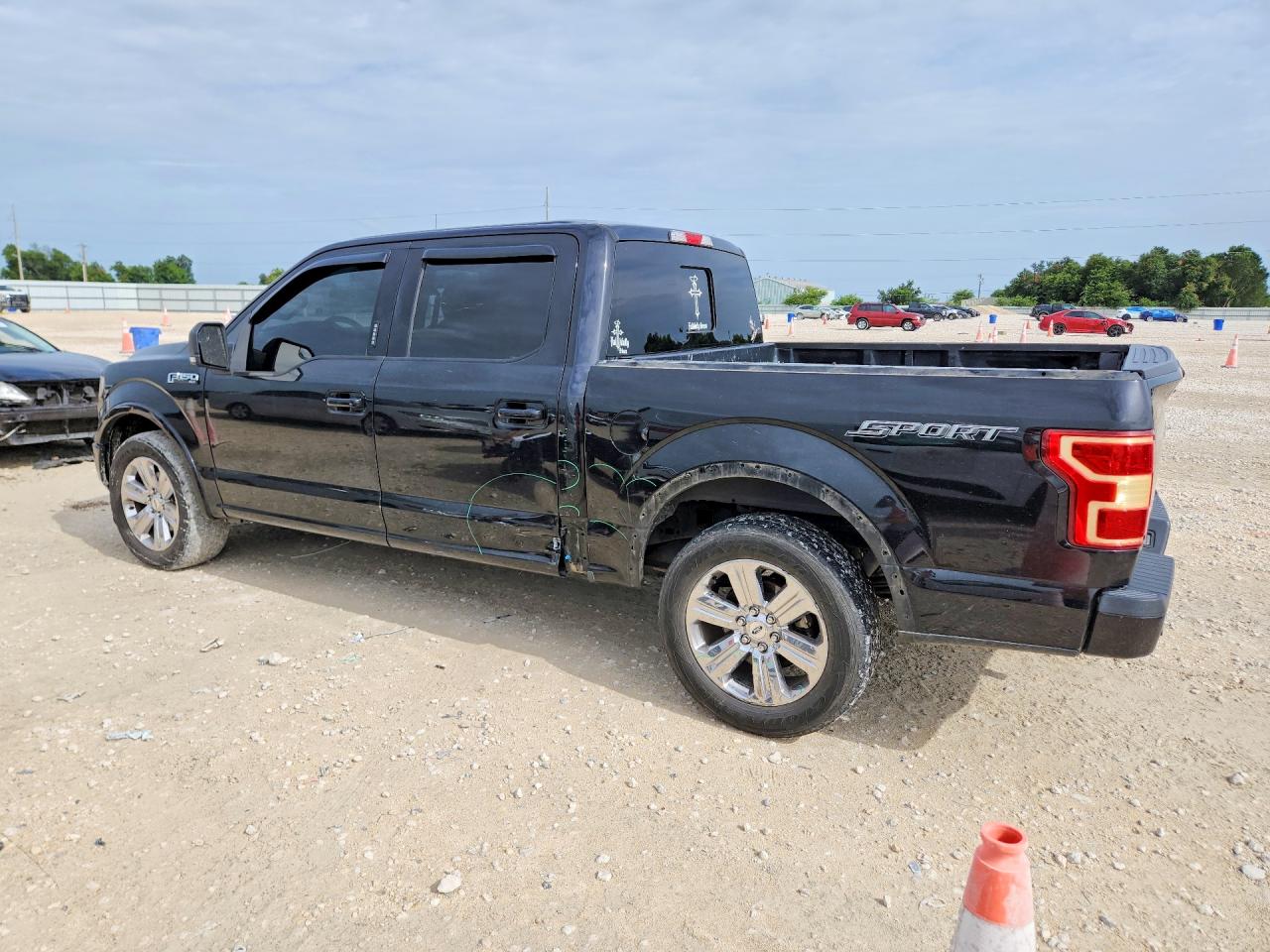 2019 Ford F150 Supercrew Черный vin: 1FTEW1CP7KFB33177