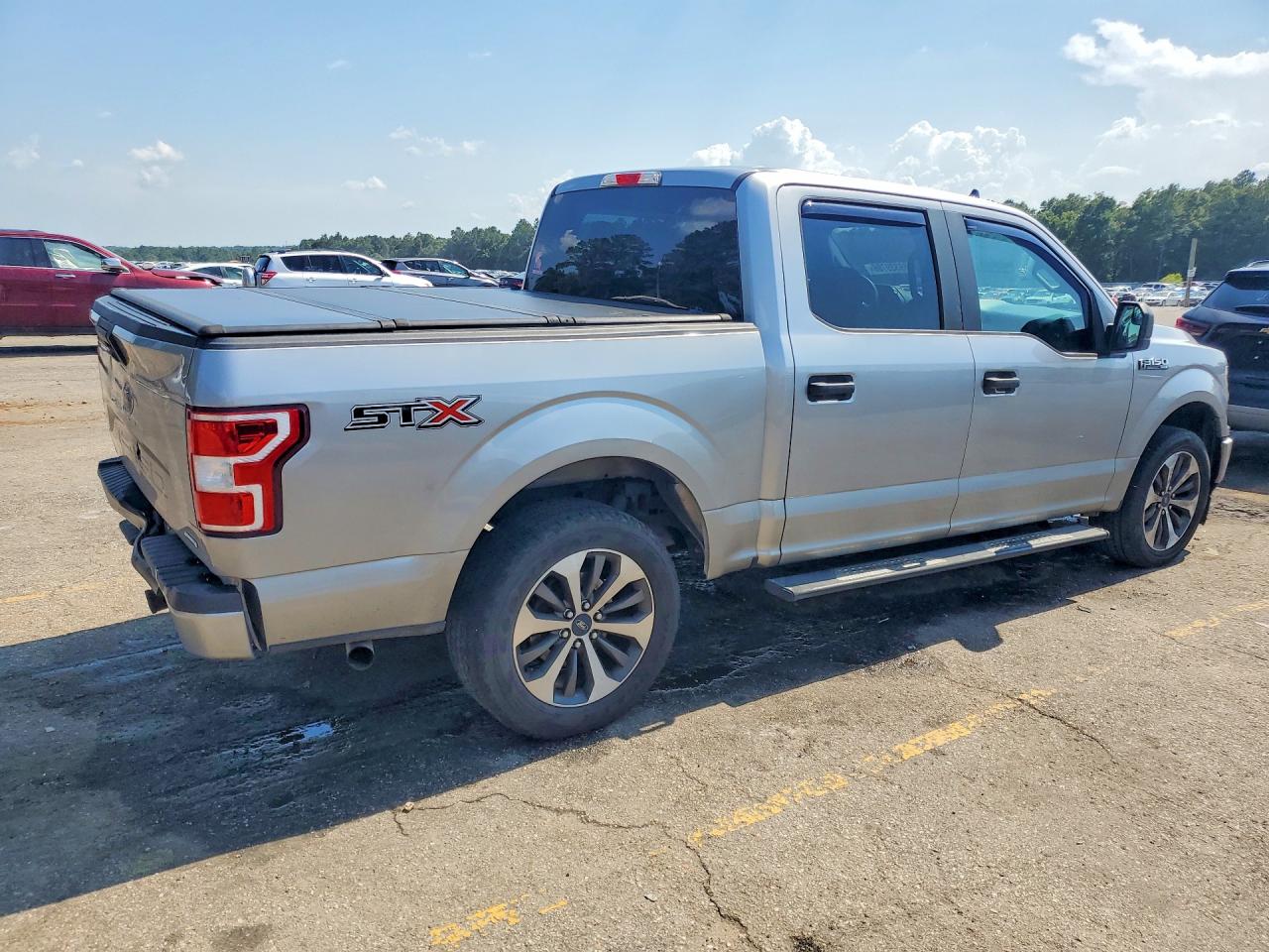 2020 Ford F150 Supercrew Silver vin: 1FTEW1CP7LKE85135