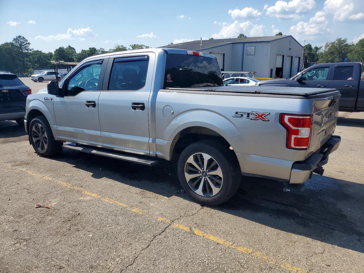 2020 Ford F150 Supercrew Silver vin: 1FTEW1CP7LKE85135