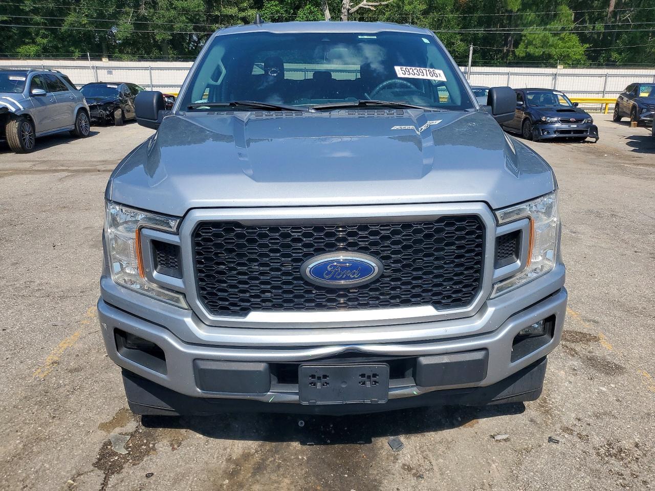 2020 Ford F150 Supercrew Silver vin: 1FTEW1CP7LKE85135