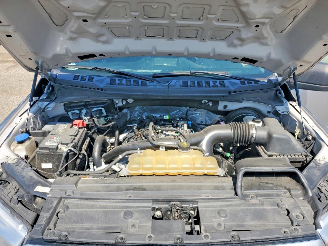 2020 Ford F150 Supercrew Silver vin: 1FTEW1CP7LKE85135
