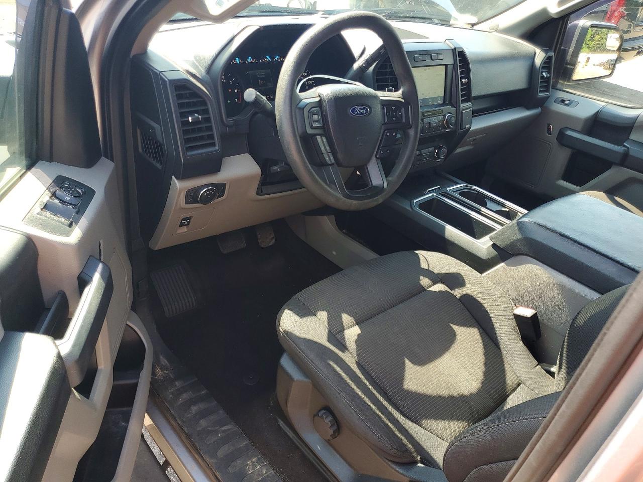 2020 Ford F150 Supercrew Silver vin: 1FTEW1CP7LKE85135