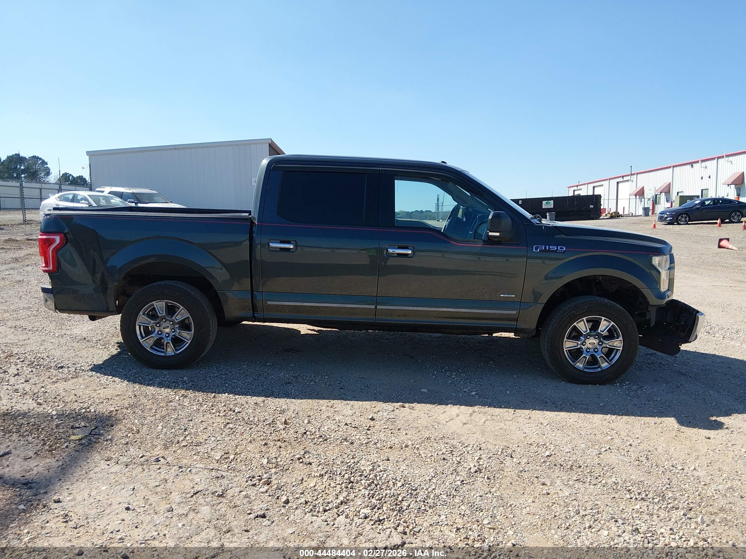 2015 Ford F-150 Xlt Green vin: 1FTEW1CP8FFB19567