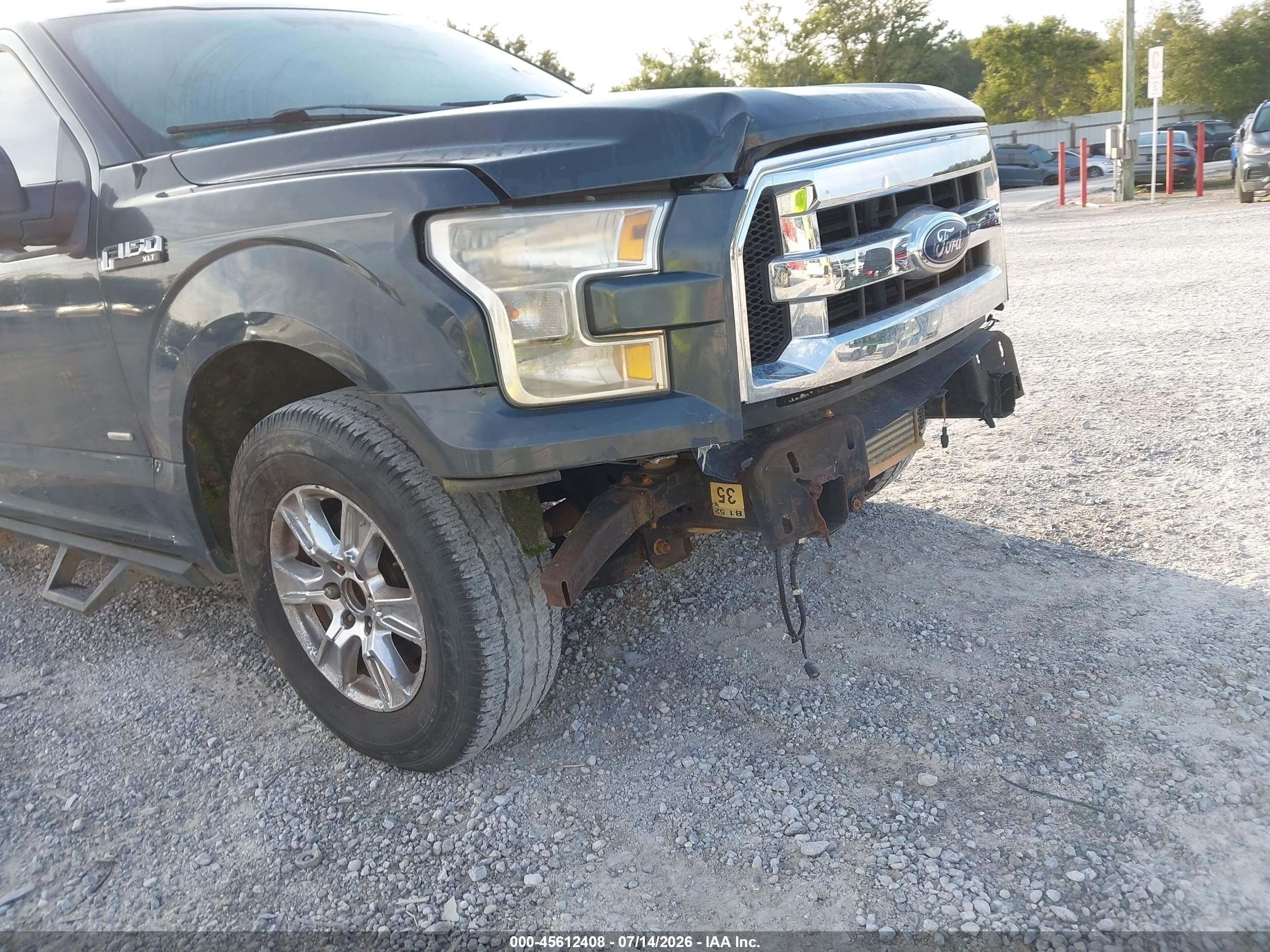 2015 Ford F-150 Xlt Gray vin: 1FTEW1CP8FFC47906