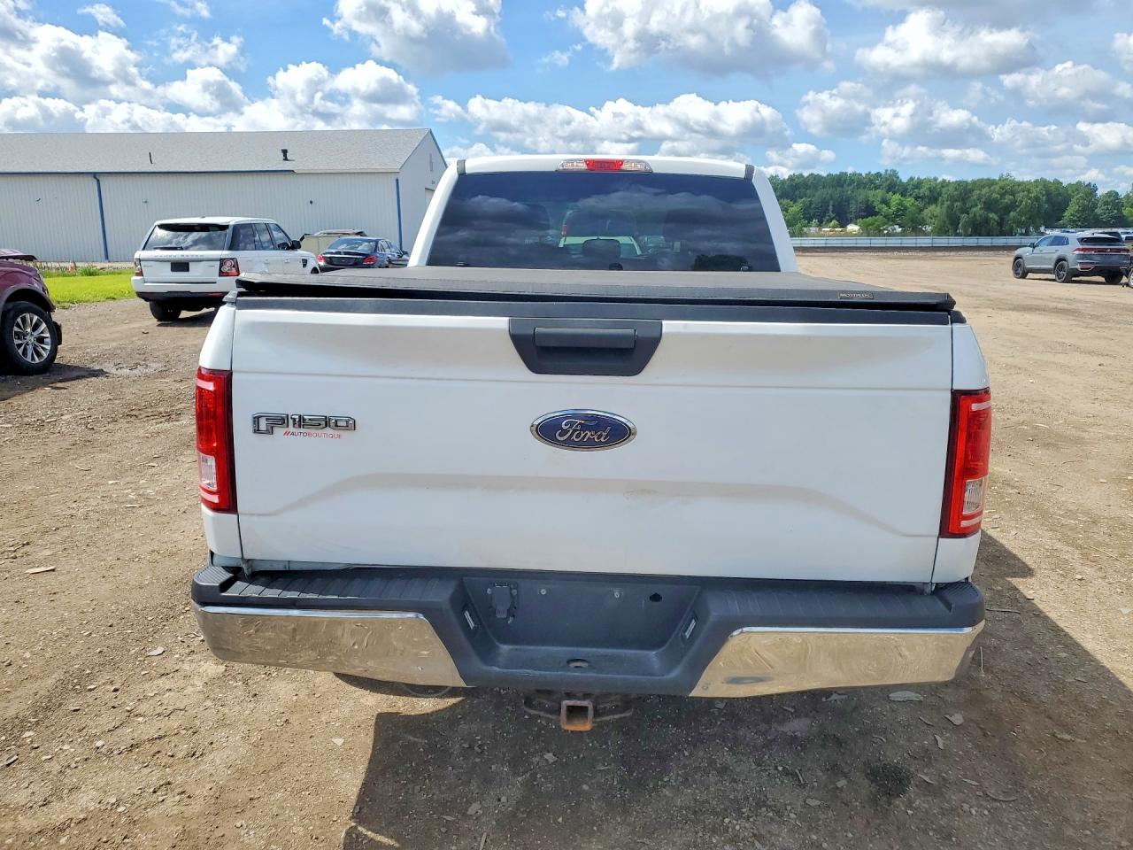 2015 Ford F150 Supercrew Белый vin: 1FTEW1CP8FFC63748