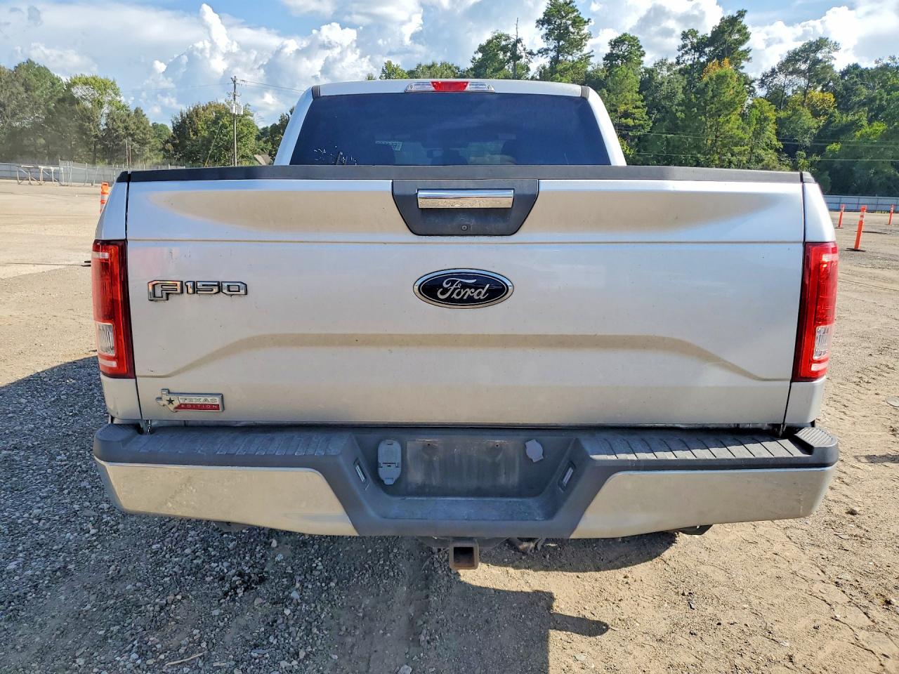 2015 Ford F150 Supercrew Silver vin: 1FTEW1CP8FKD88496