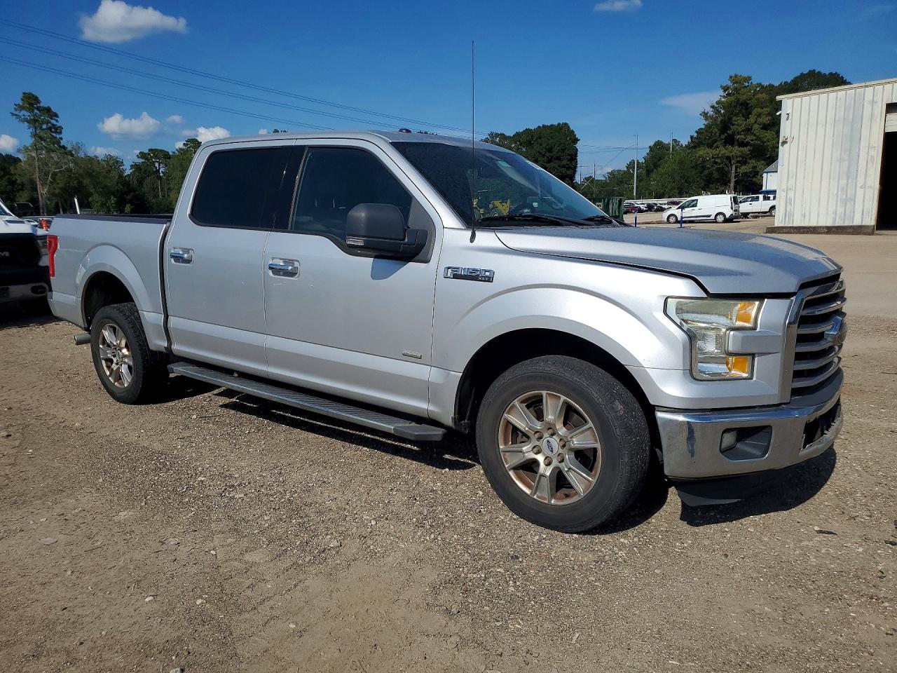 2015 Ford F150 Supercrew Silver vin: 1FTEW1CP8FKD88496