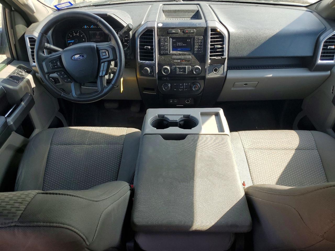 2015 Ford F150 Supercrew Silver vin: 1FTEW1CP8FKD88496