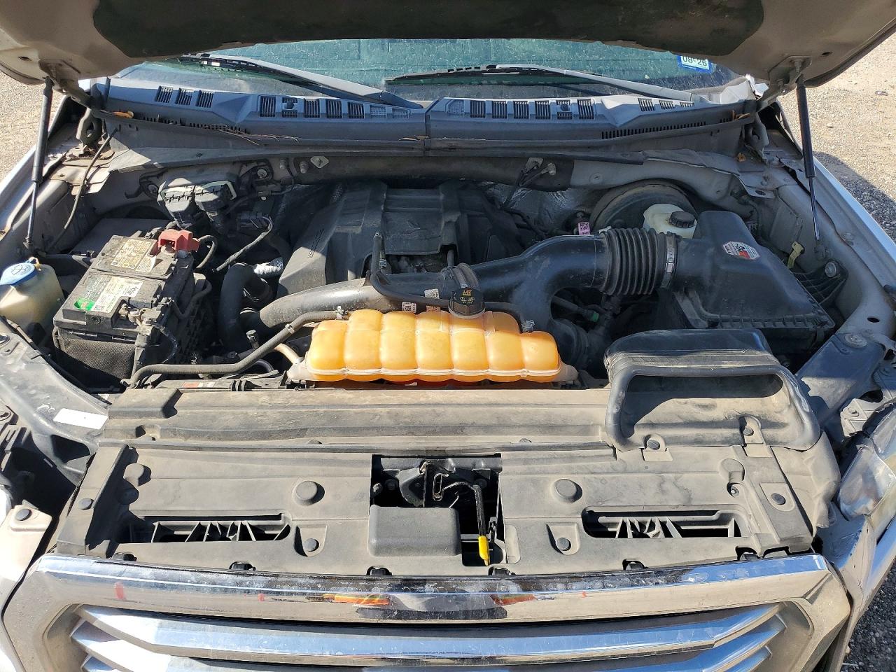 2015 Ford F150 Supercrew Silver vin: 1FTEW1CP8FKD88496