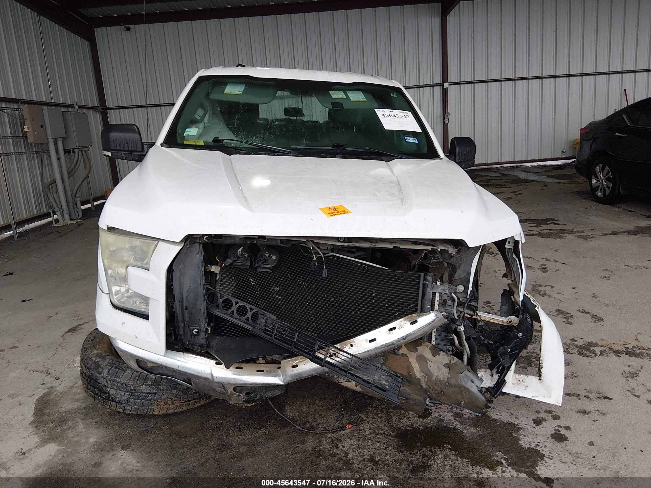 2015 Ford F-150 Xlt White vin: 1FTEW1CP8FKF02707
