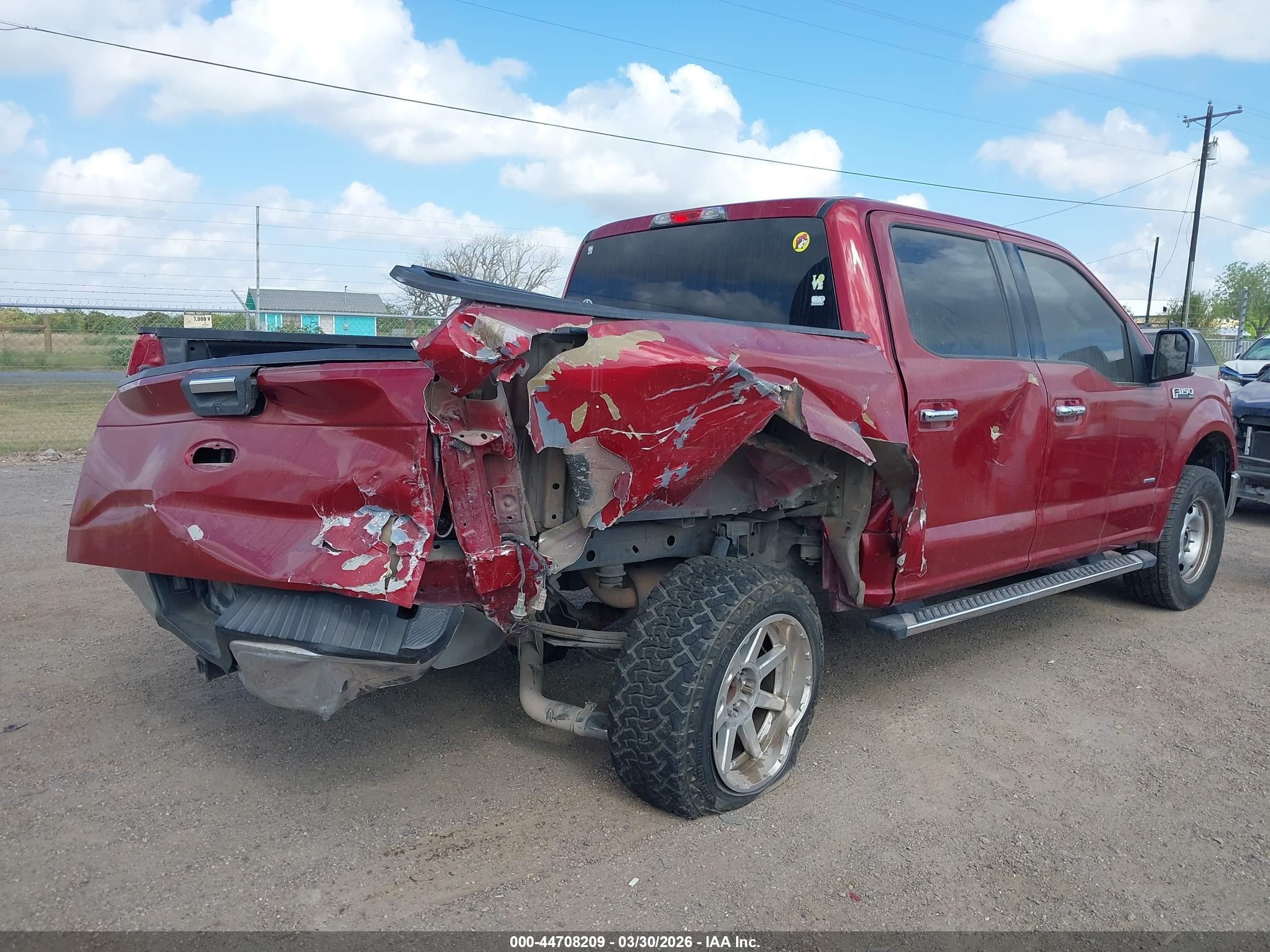 2016 Ford F-150 Xlt Красный vin: 1FTEW1CP8GKD99497