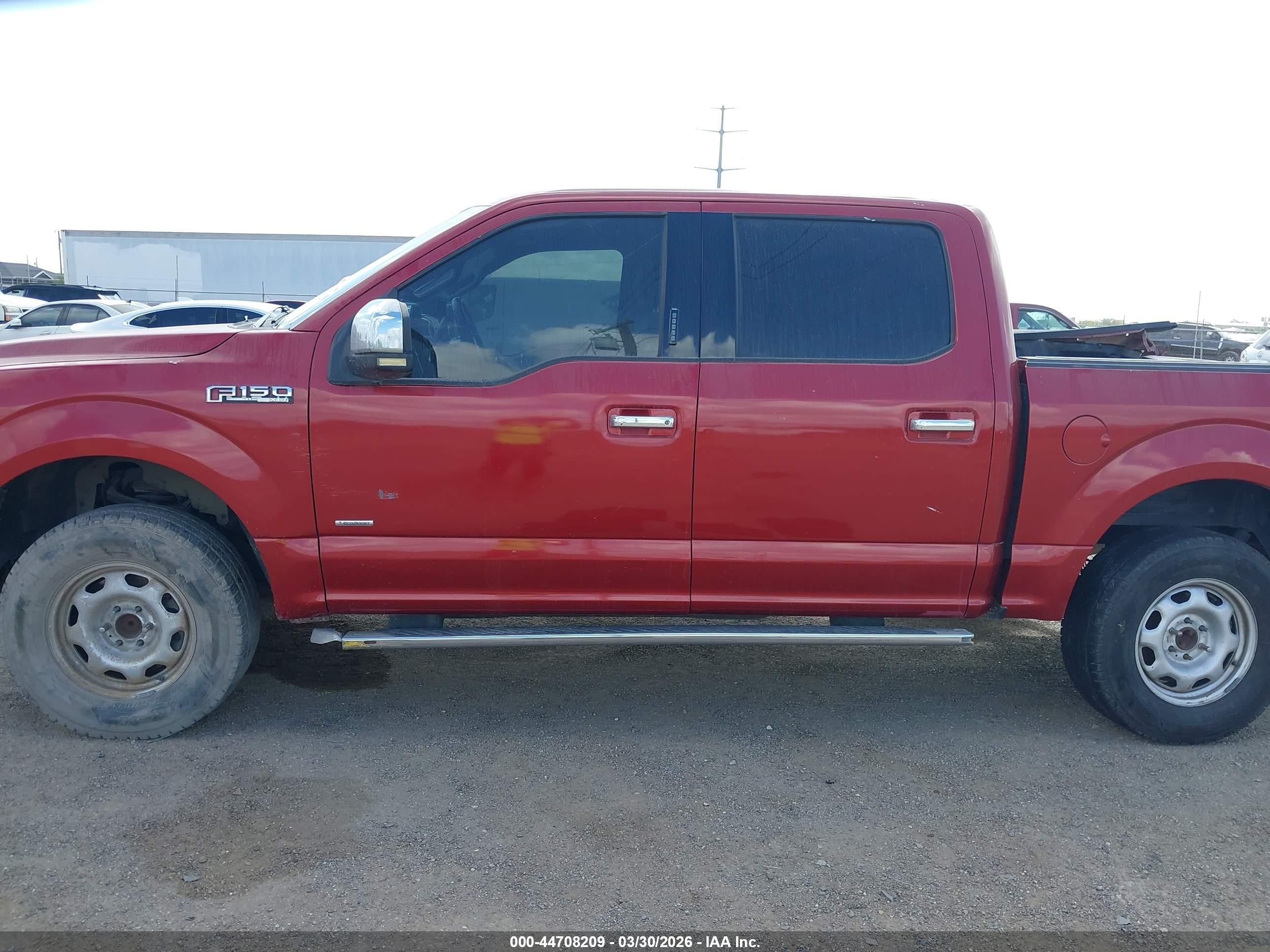 2016 Ford F-150 Xlt Красный vin: 1FTEW1CP8GKD99497