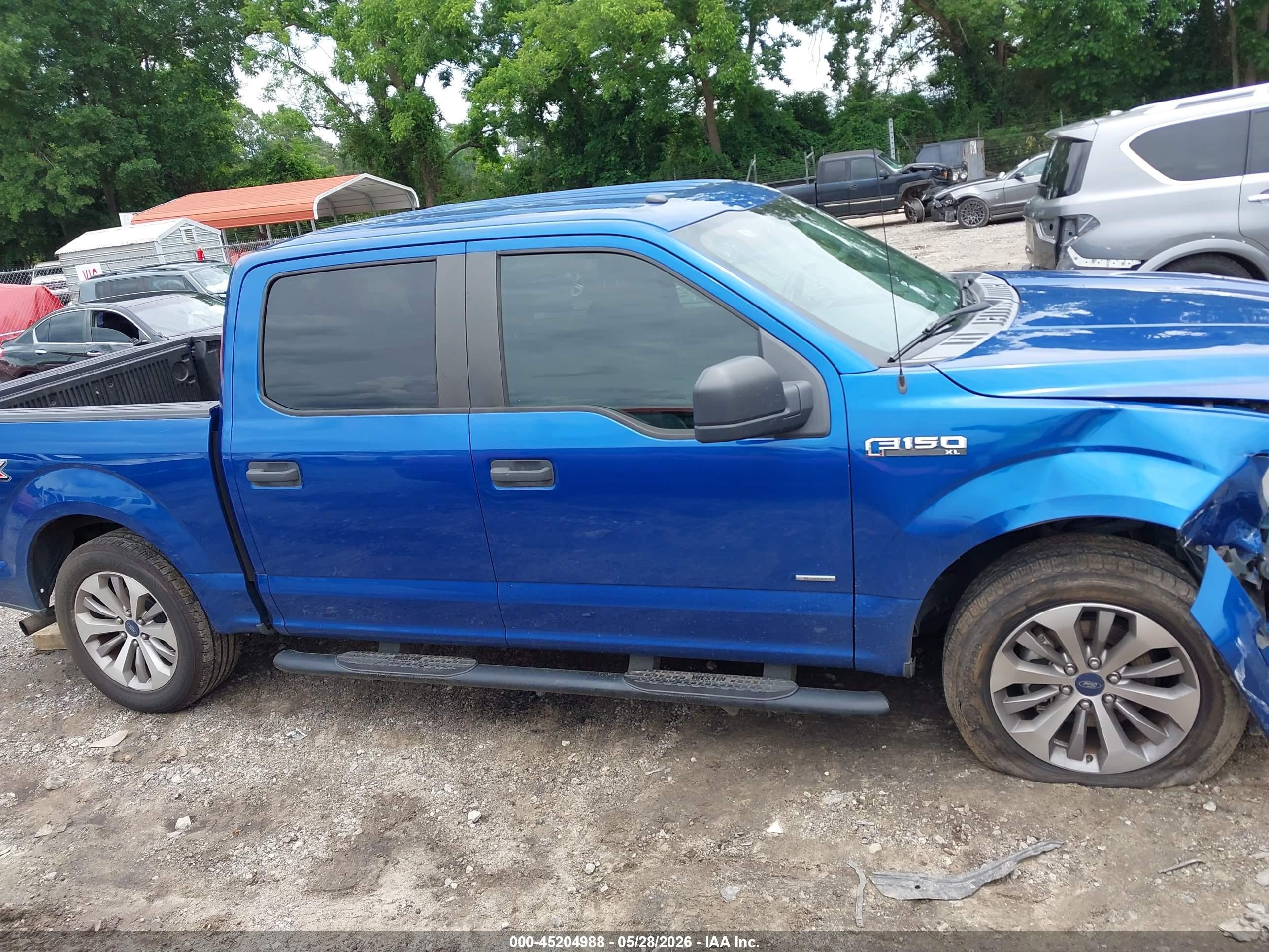 2017 Ford F-150 Xl Blue vin: 1FTEW1CP8HFA50639