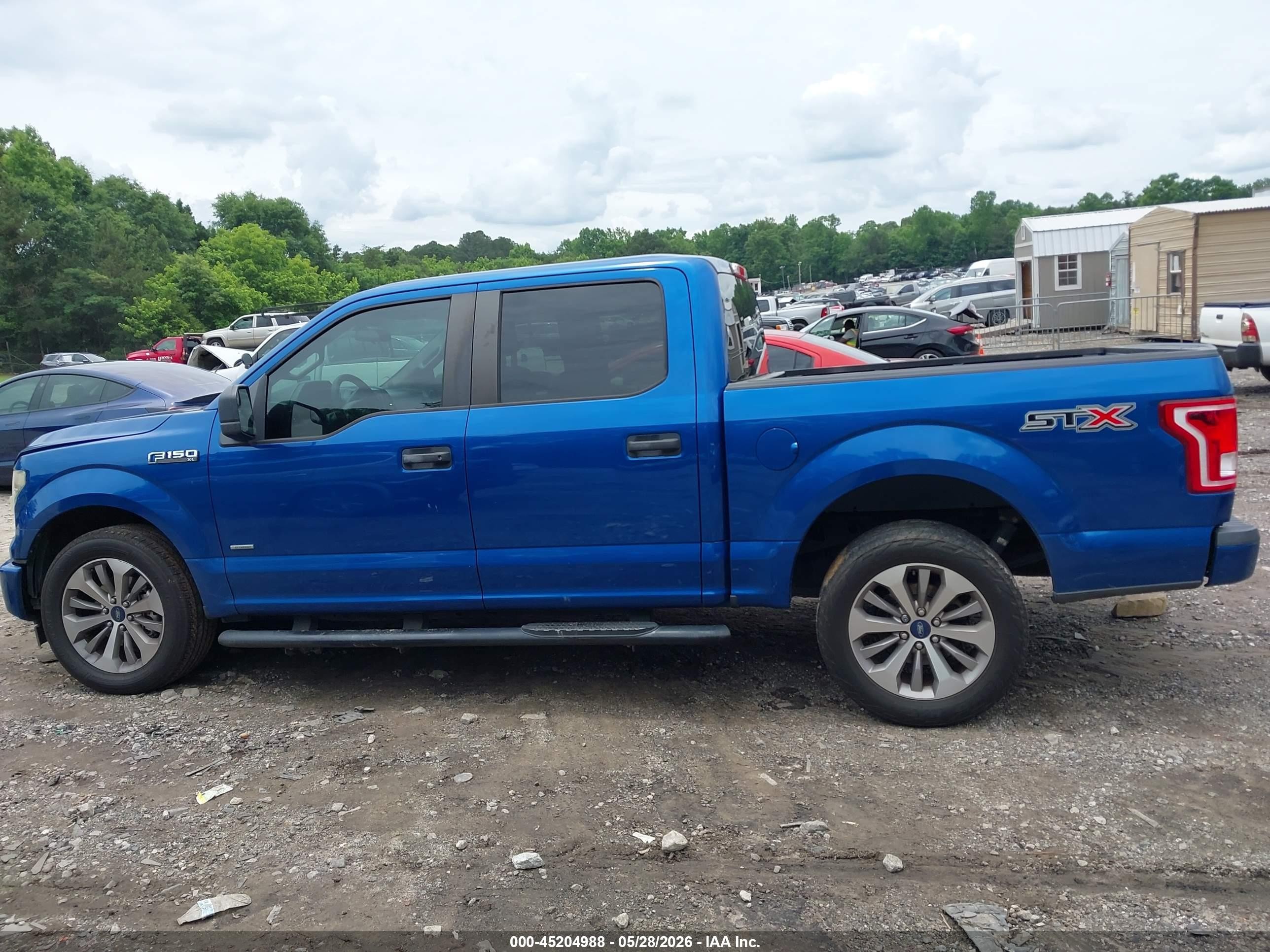 2017 Ford F-150 Xl Blue vin: 1FTEW1CP8HFA50639