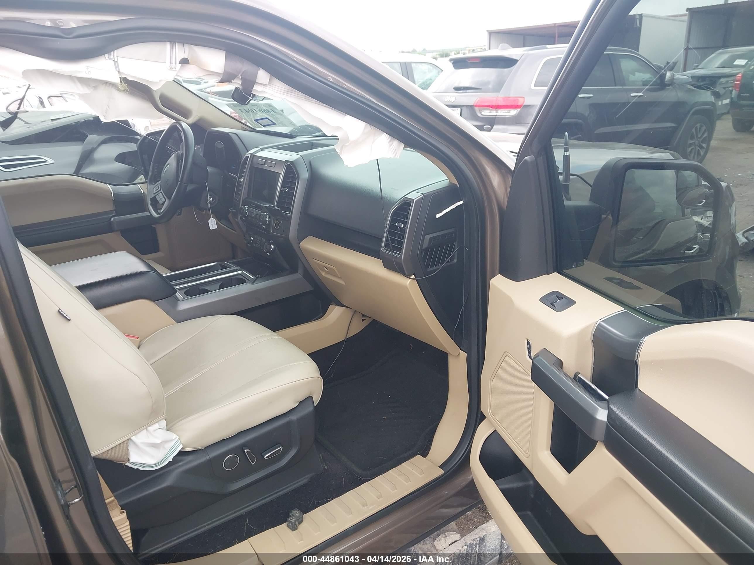 2017 Ford F-150 Xlt Brown vin: 1FTEW1CP8HKC81788