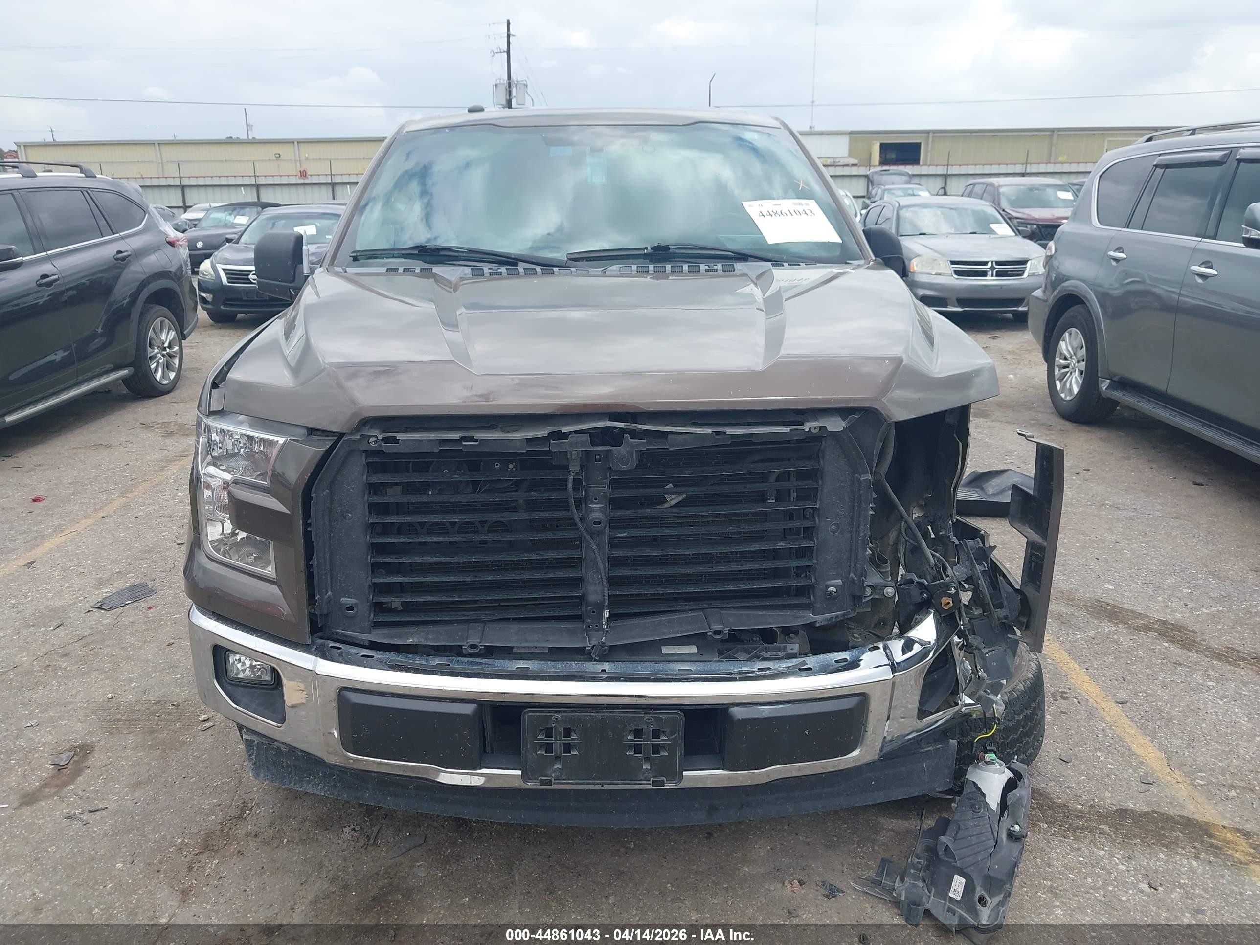 2017 Ford F-150 Xlt Brown vin: 1FTEW1CP8HKC81788
