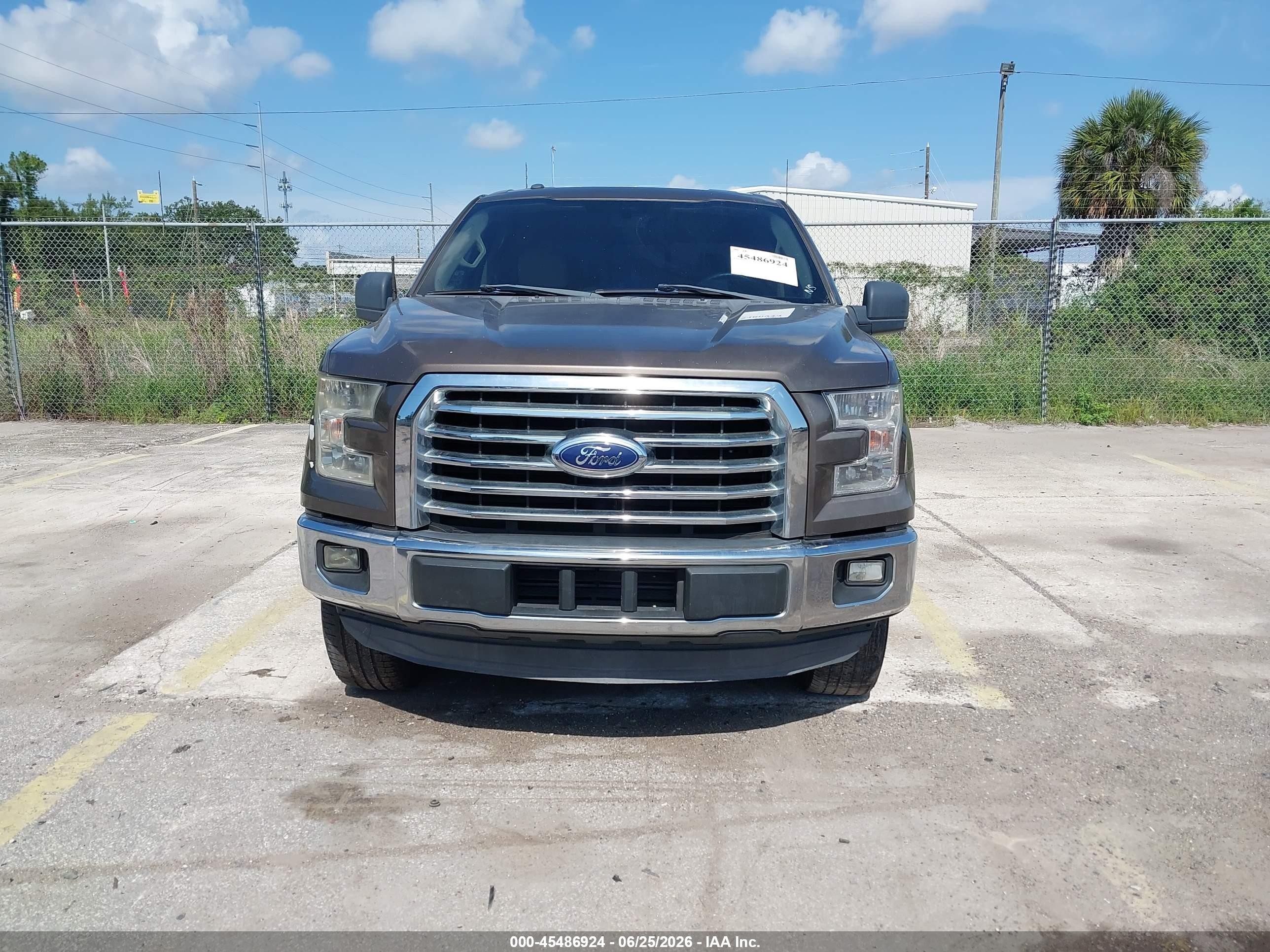 2015 Ford F-150 Lariat/xl/xlt Brown vin: 1FTEW1CP9FFB38550
