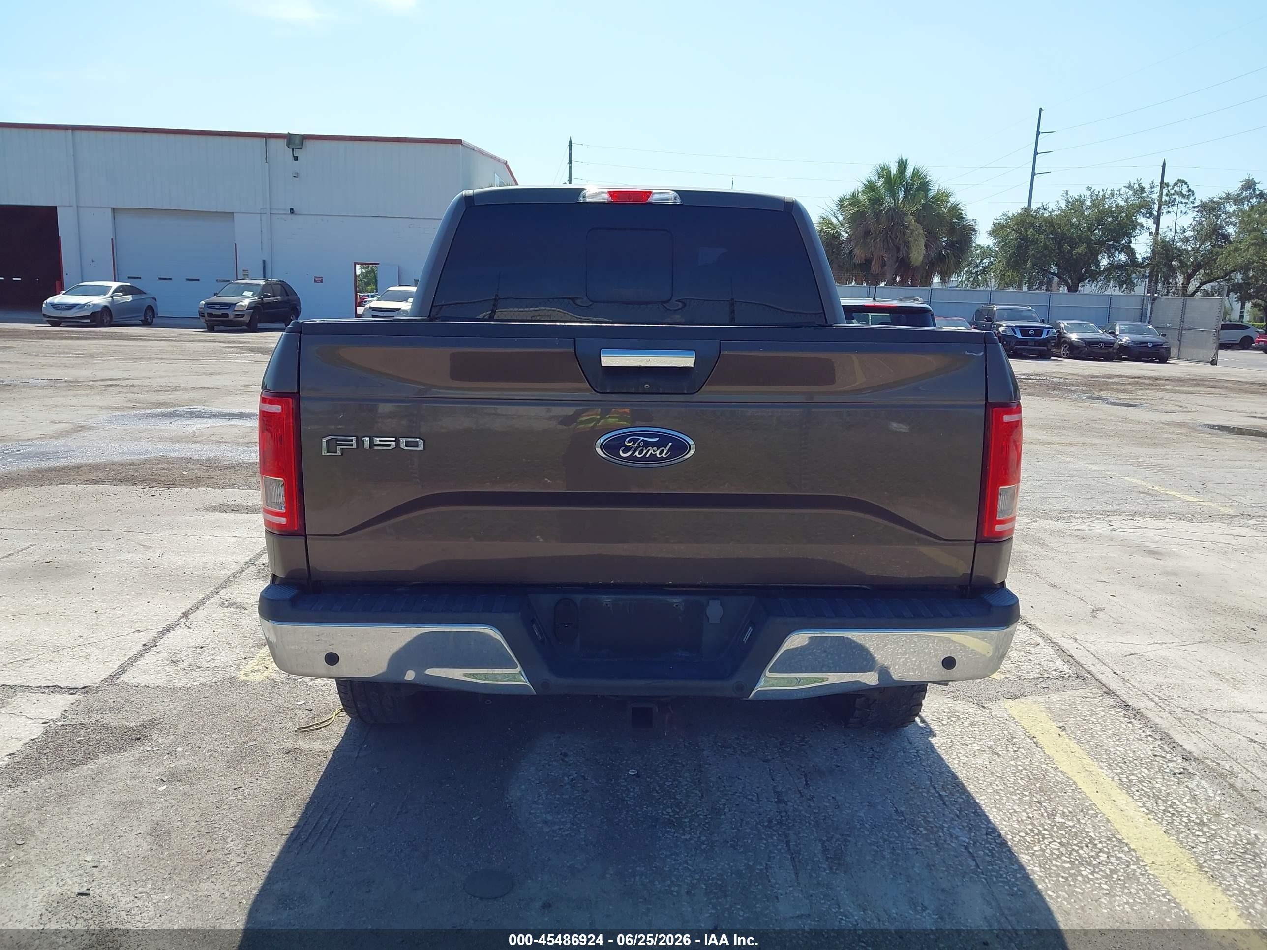 2015 Ford F-150 Lariat/xl/xlt Brown vin: 1FTEW1CP9FFB38550