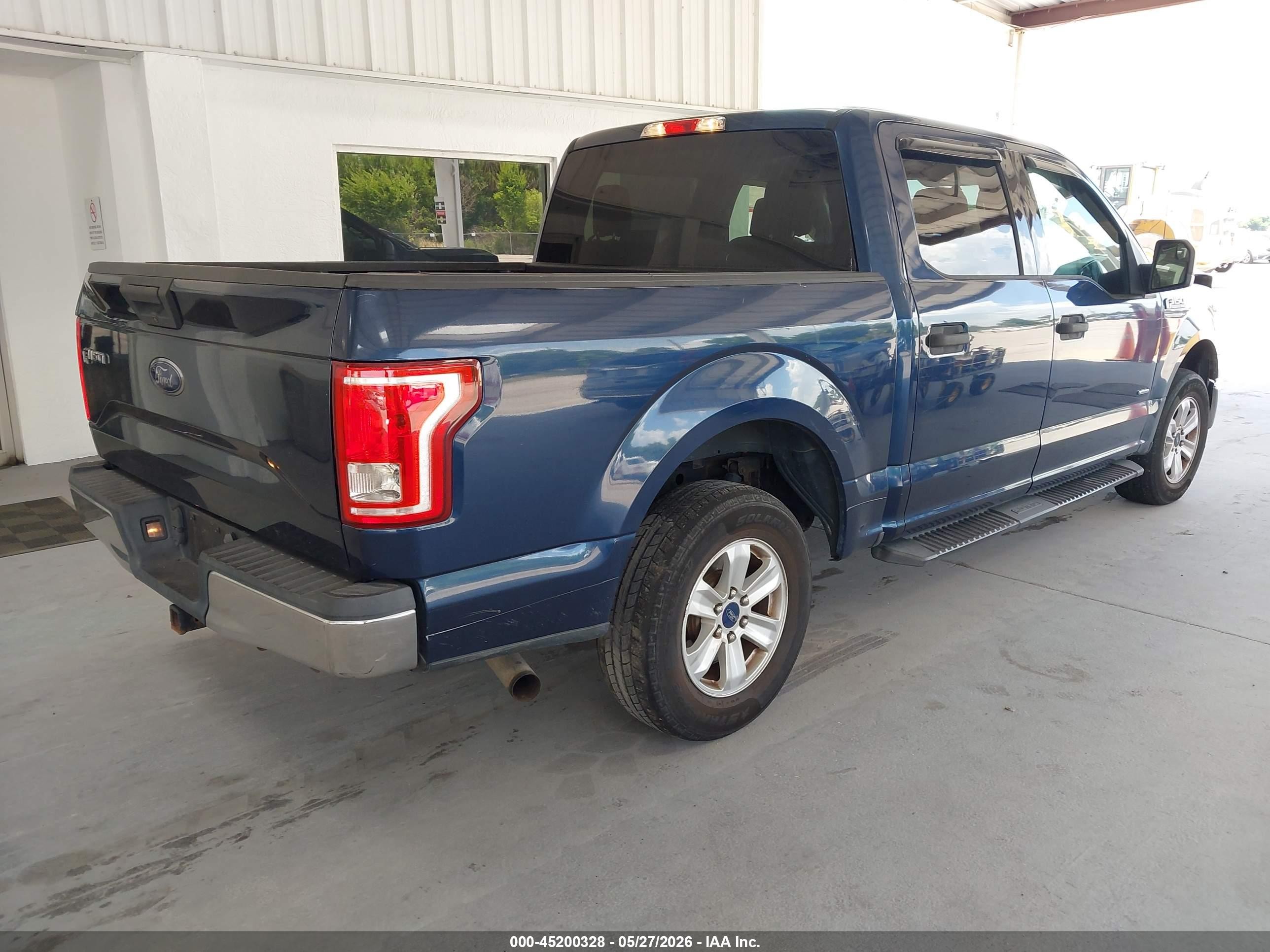2015 Ford F-150 Xlt Blue vin: 1FTEW1CP9FFB88168