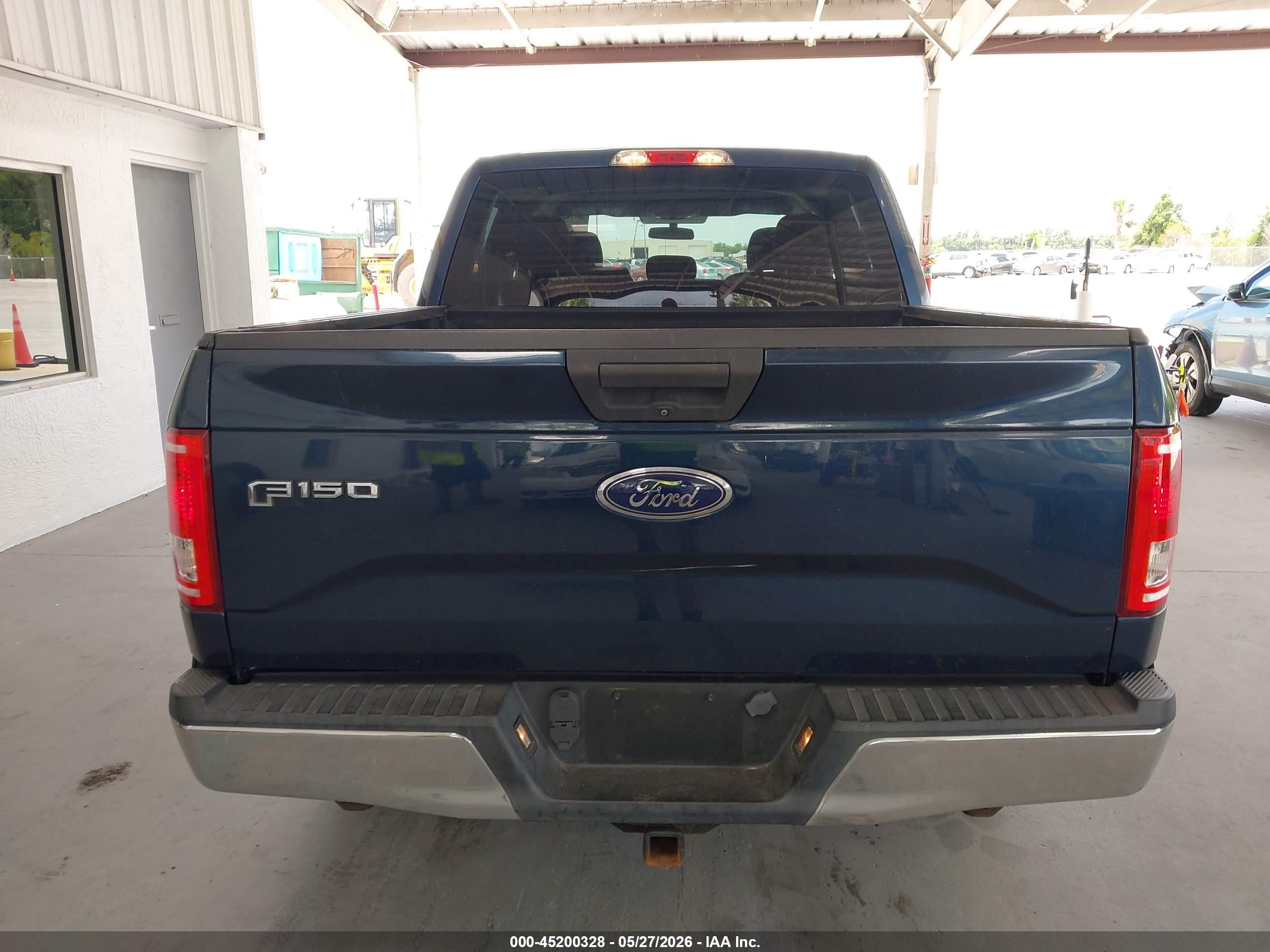 2015 Ford F-150 Xlt Blue vin: 1FTEW1CP9FFB88168