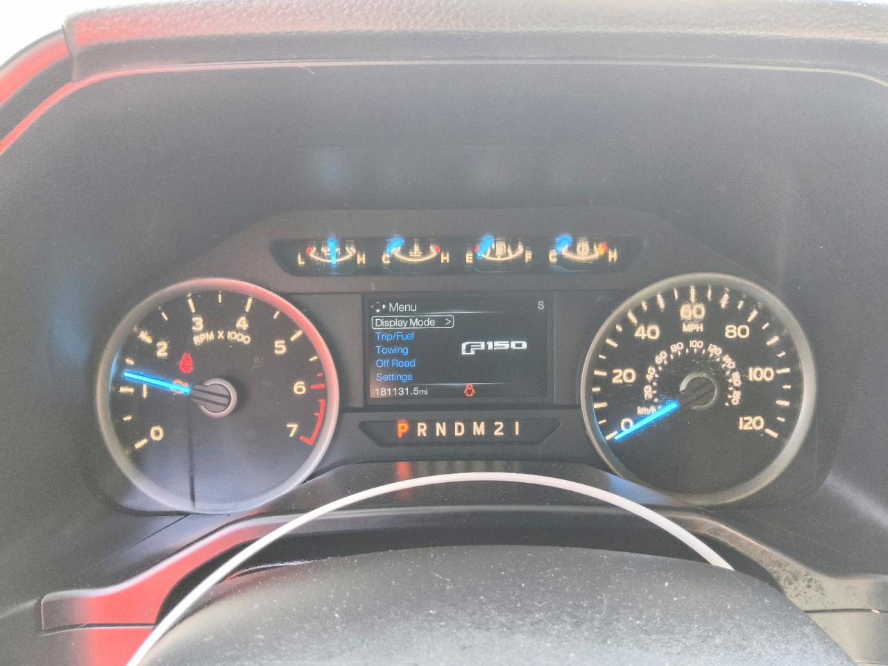 2015 Ford F150 Supercrew Red vin: 1FTEW1CP9FFC68781