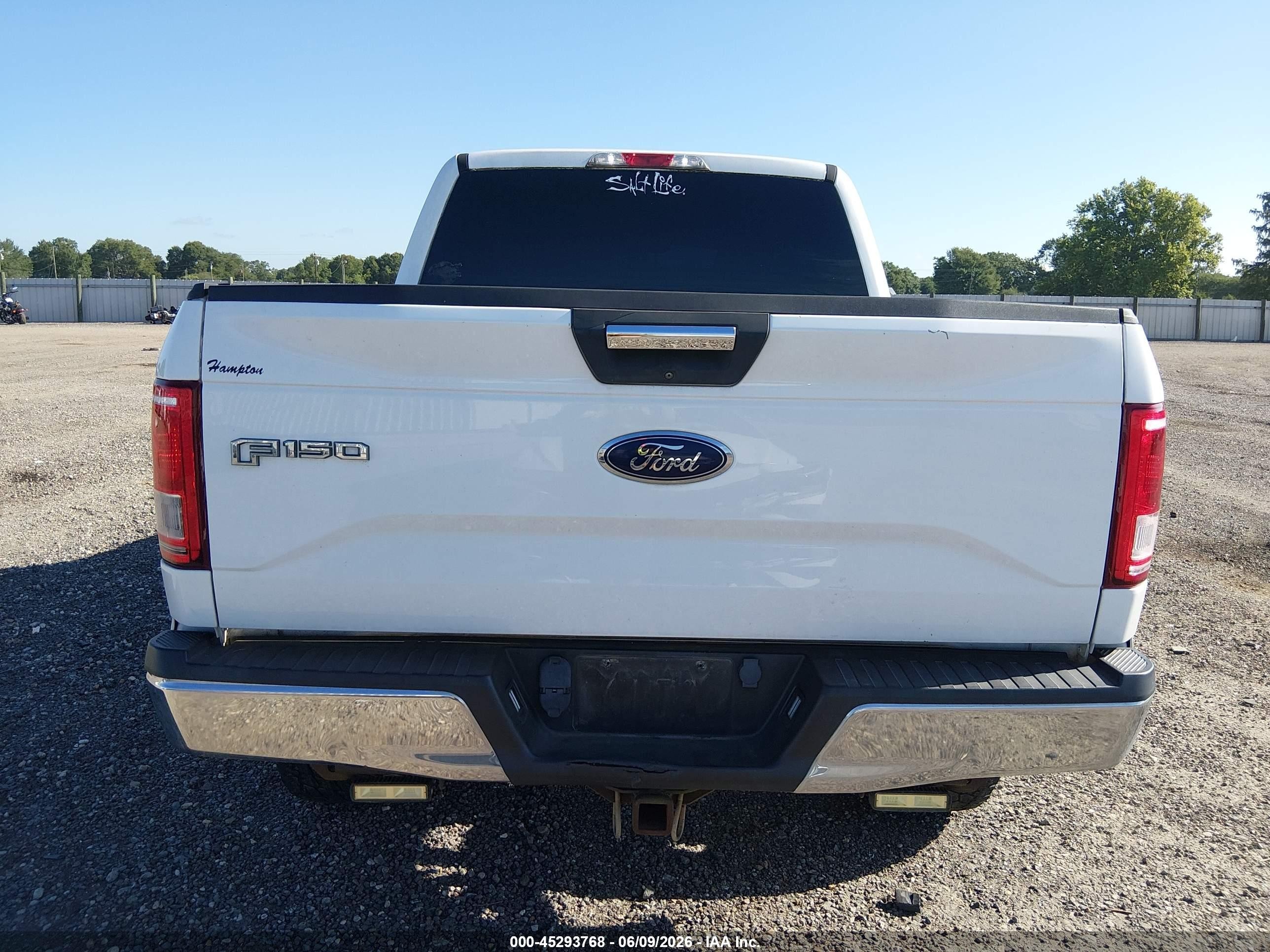 2015 Ford F-150 Xlt Белый vin: 1FTEW1CP9FKE97503