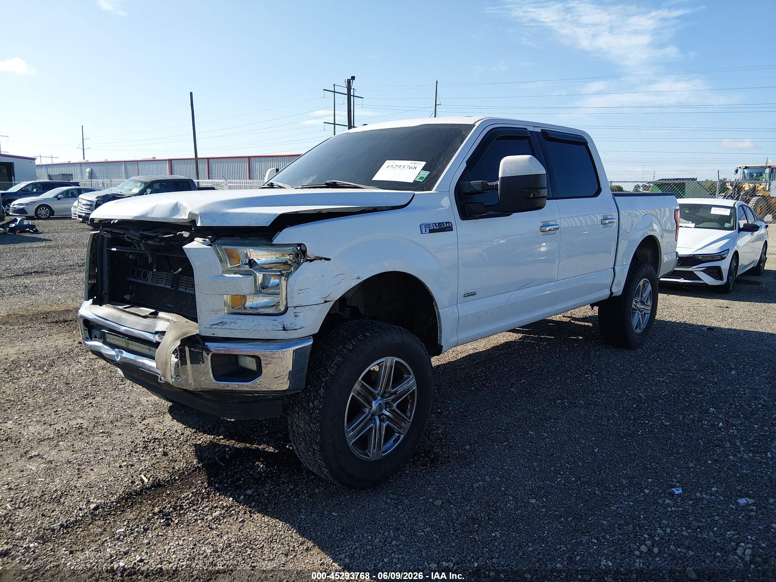 2015 Ford F-150 Xlt Белый vin: 1FTEW1CP9FKE97503